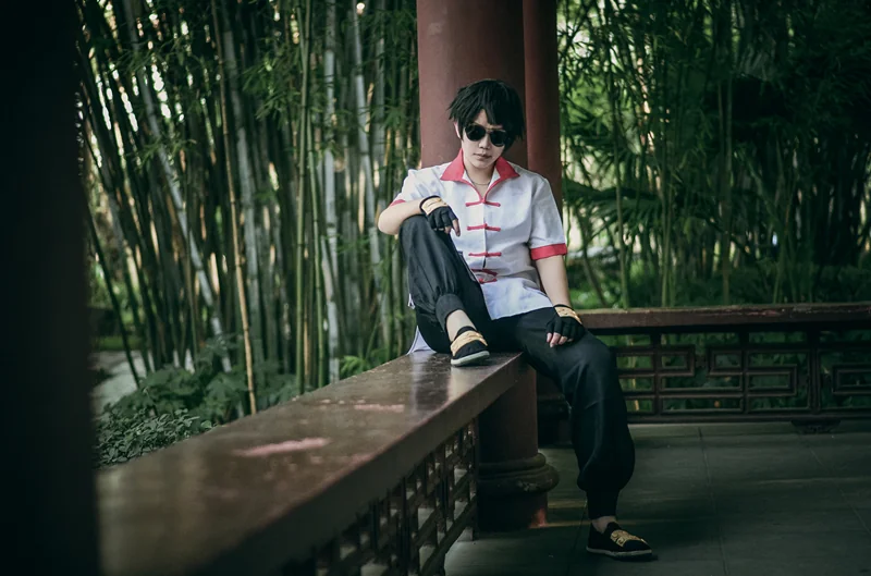 英雄联盟LOL盲僧李青龙的传人COS写真