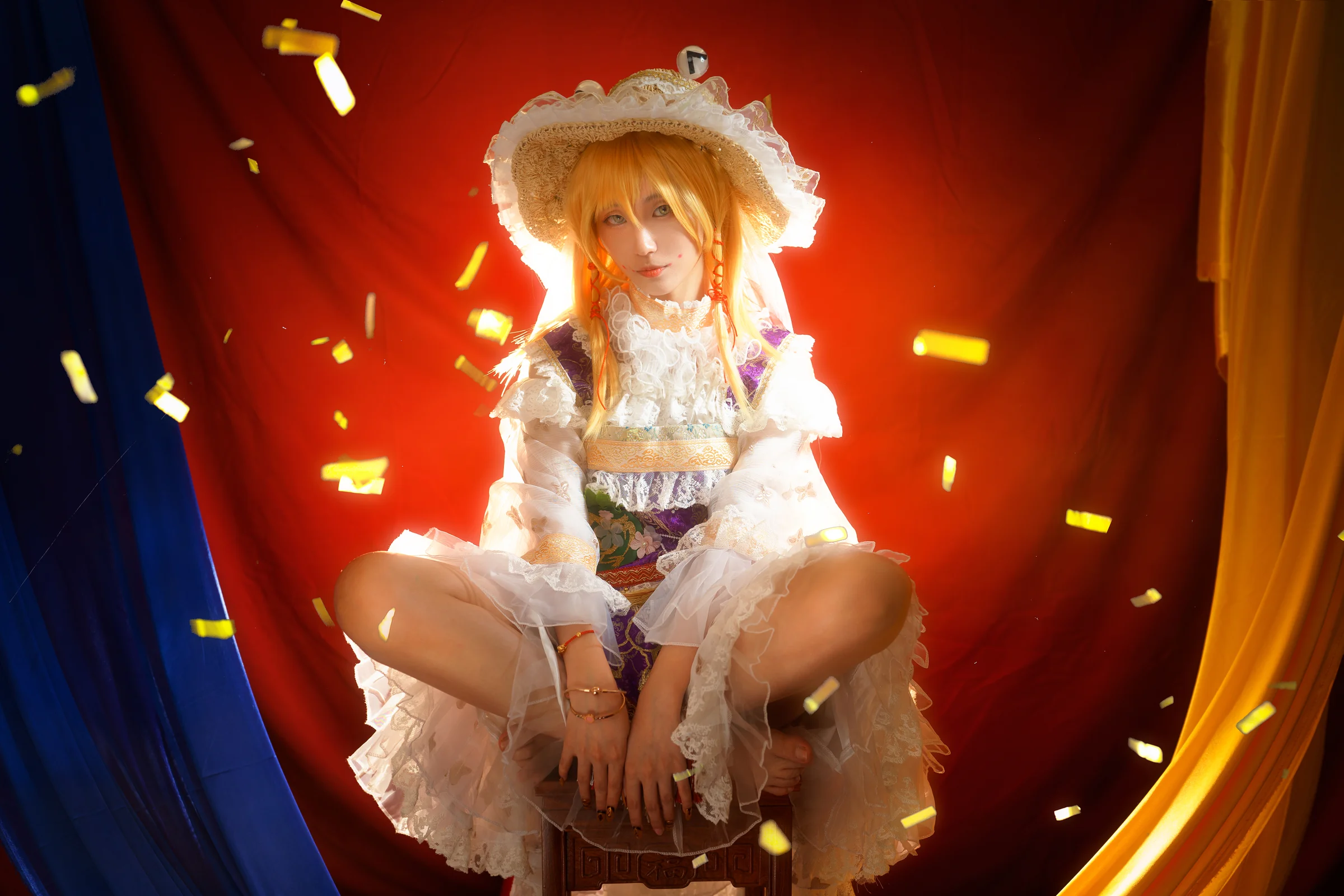 东方project 青蛙子 COS写真