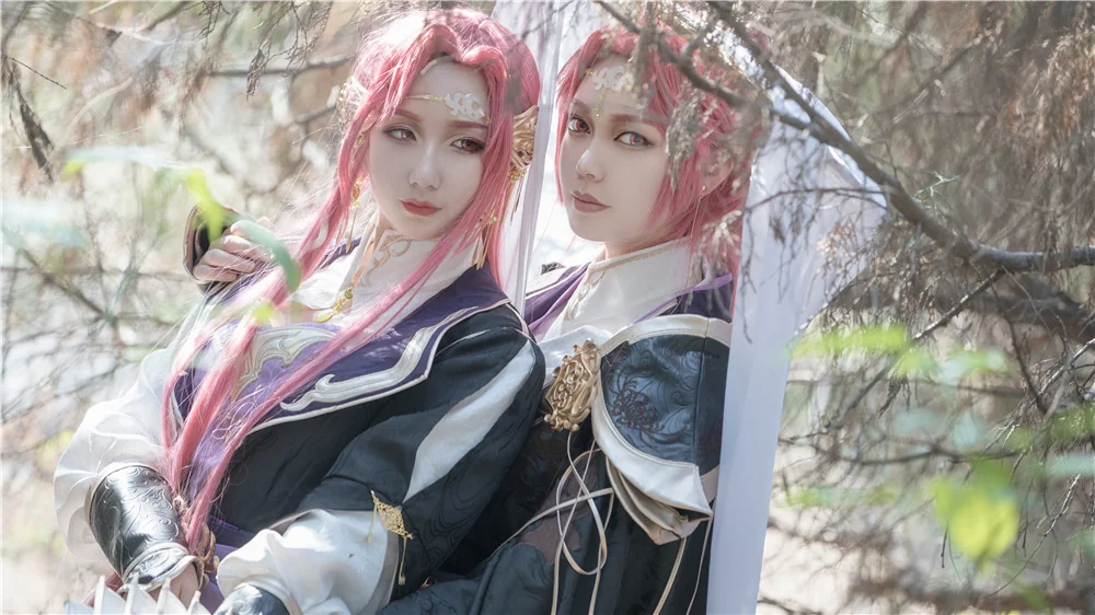 【梦间集】=绝情谷里情相依=君子剑·淑女剑COS写真