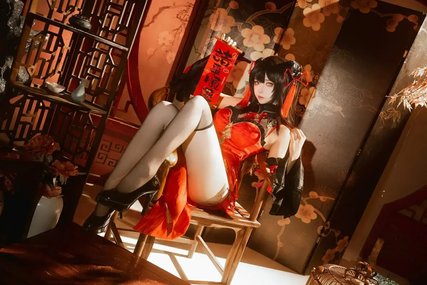 Seya-狮砸 – 2025年01月限定 狂三旗袍｜高清图片集