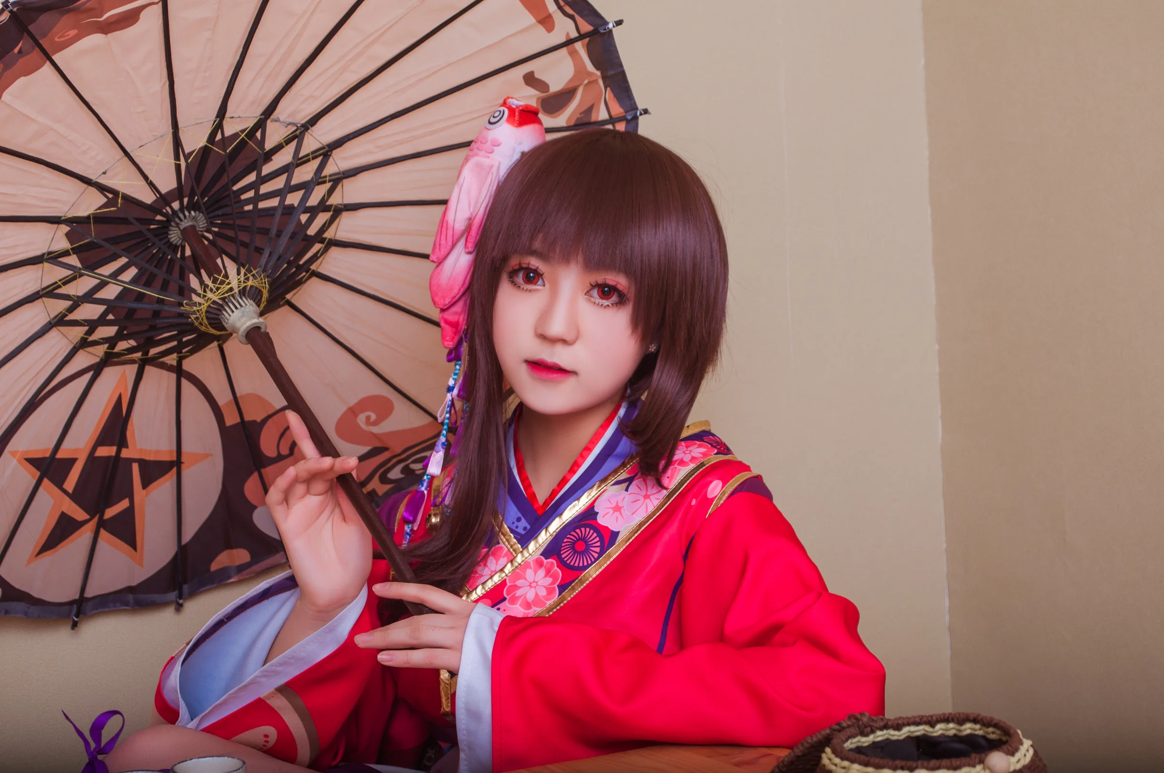 阴阳师神乐COS写真