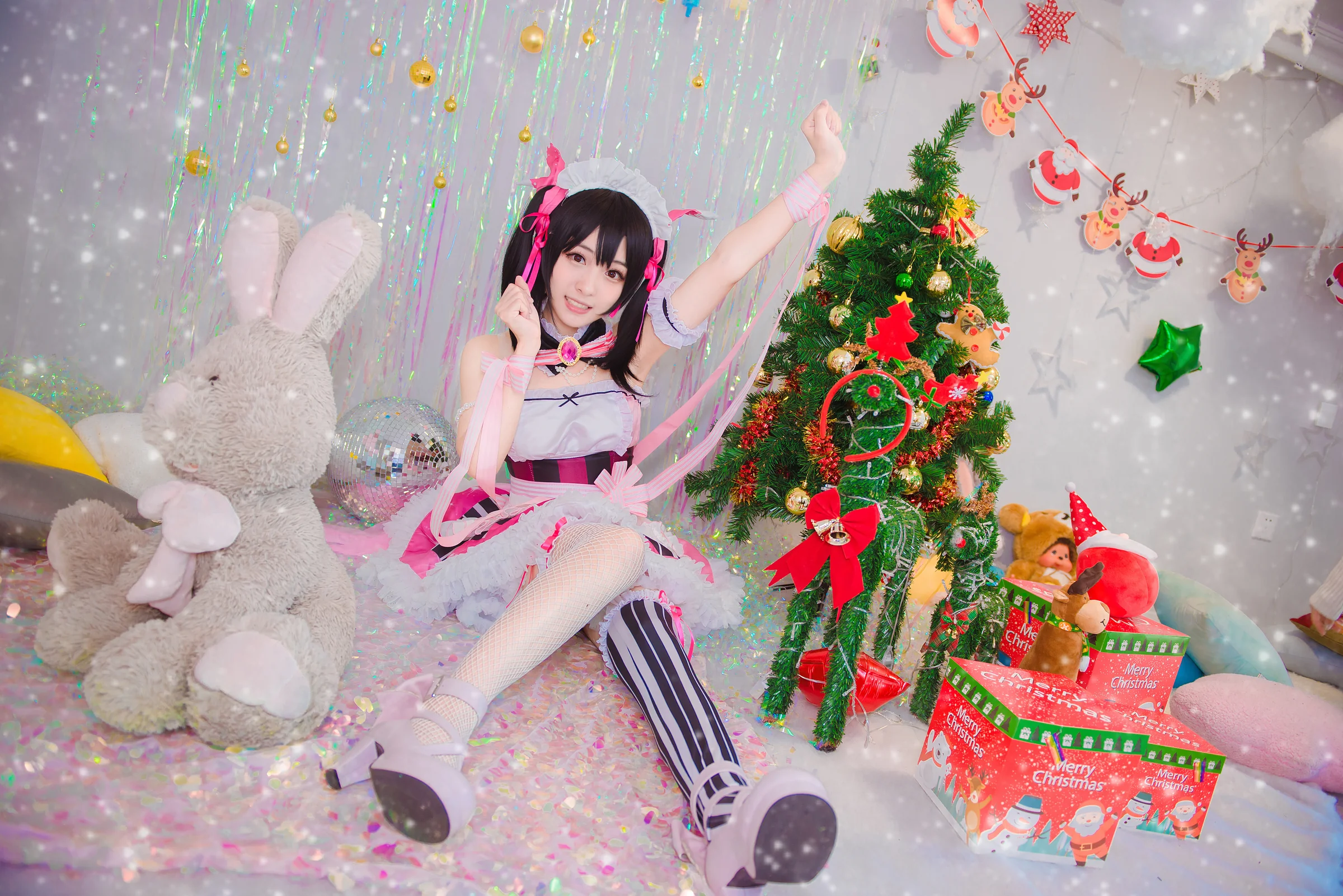 Love live！妮可情人节女仆COS写真