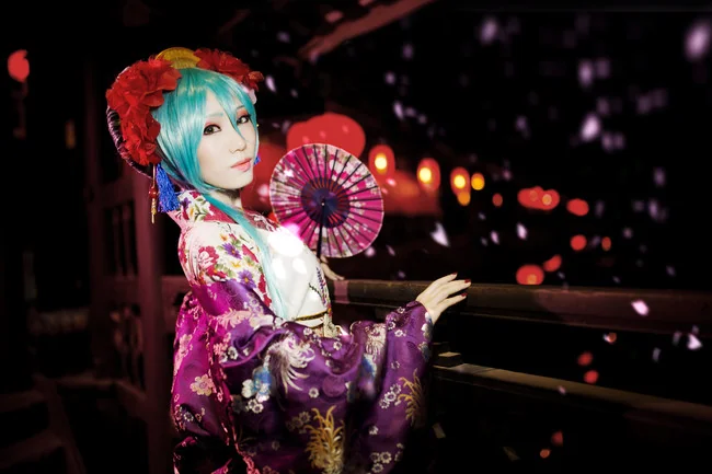 VOCALOID 雨梦楼 miku COS写真
