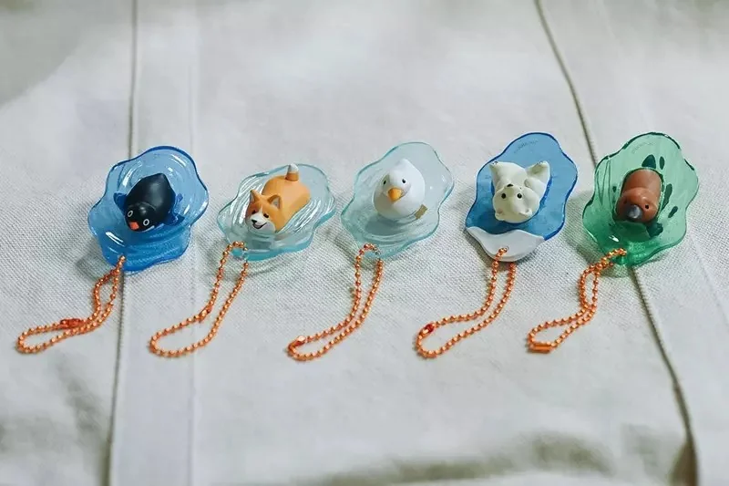 扭蛋商品《軟Q動物水中窺視吊飾》超可愛造型已經征服無數網友們的心｜高清图片集