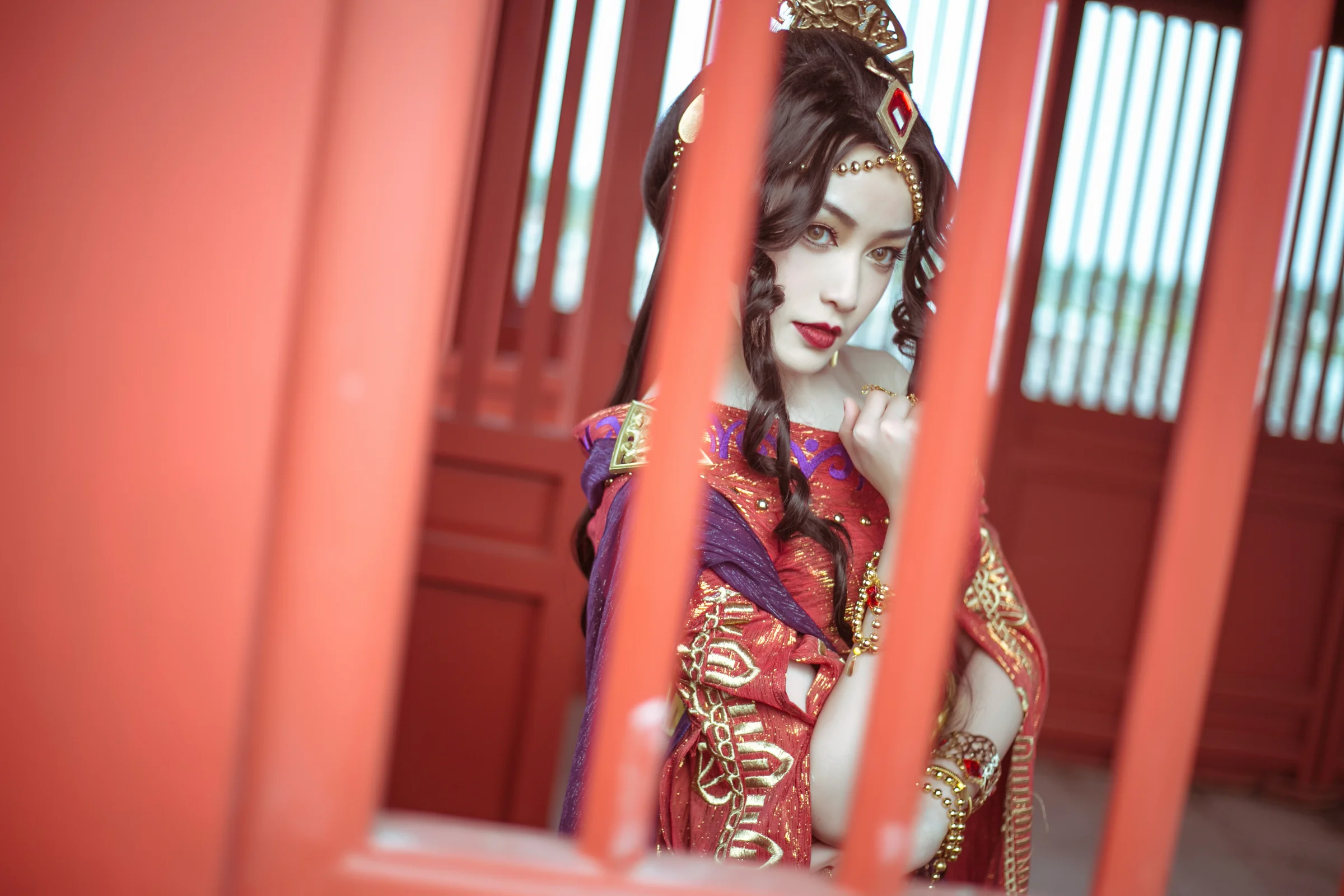 剑侠情缘网络版3罗姆之舞成女COS写真