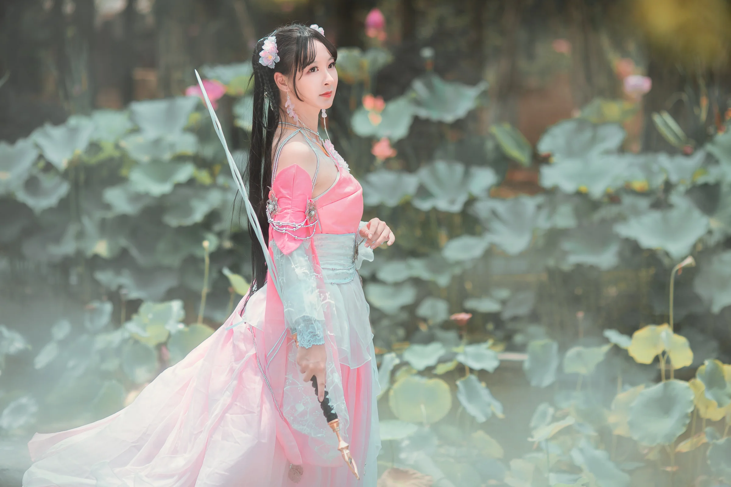 天香·T9·久照花林COS写真 瑶音