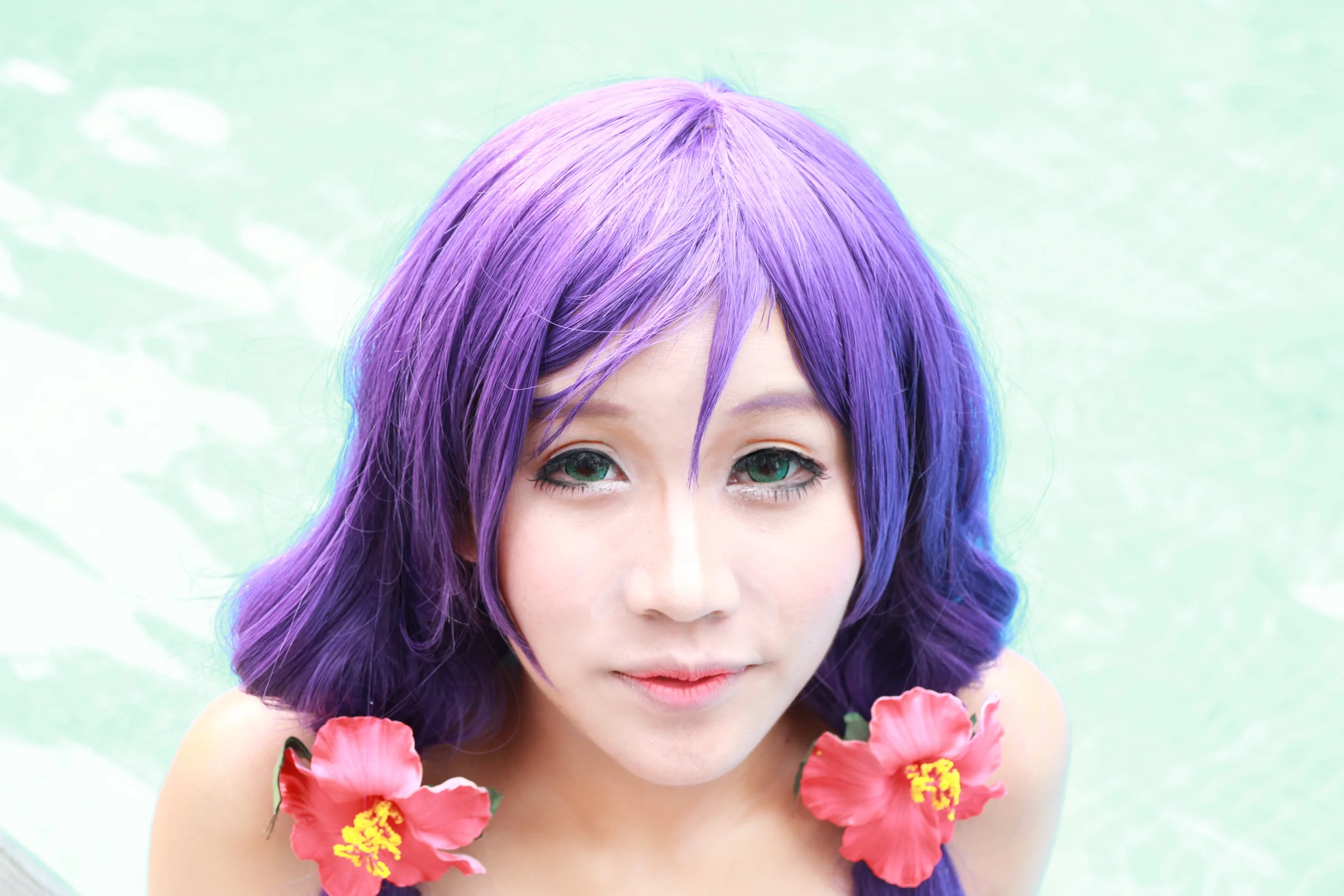 lovelive真夏水着.希妮ver.COS写真