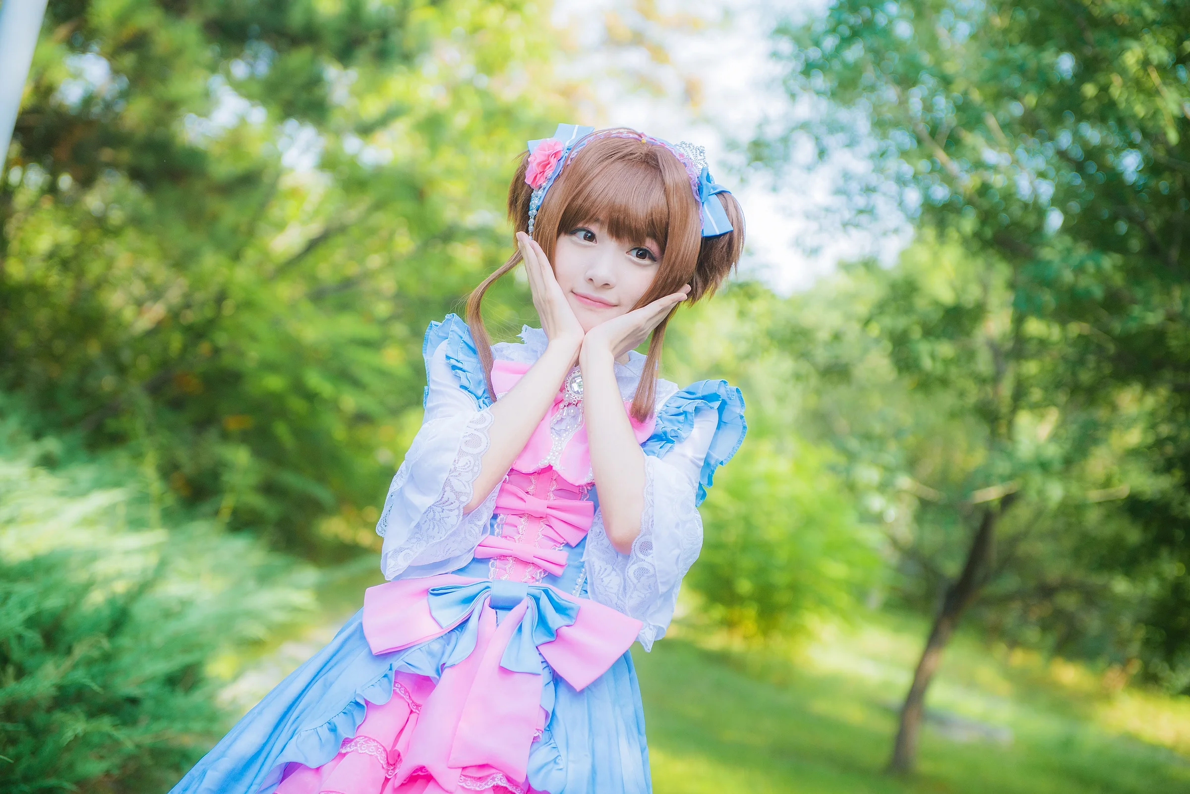 魔卡少女樱 小樱下午茶COS写真