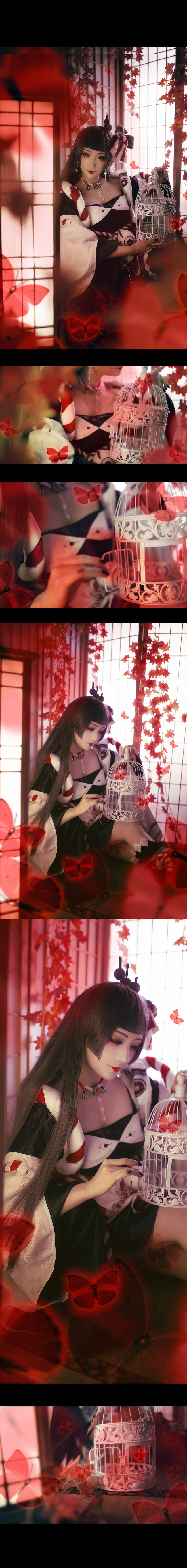 阴阳师手游 鬼女红叶COS写真