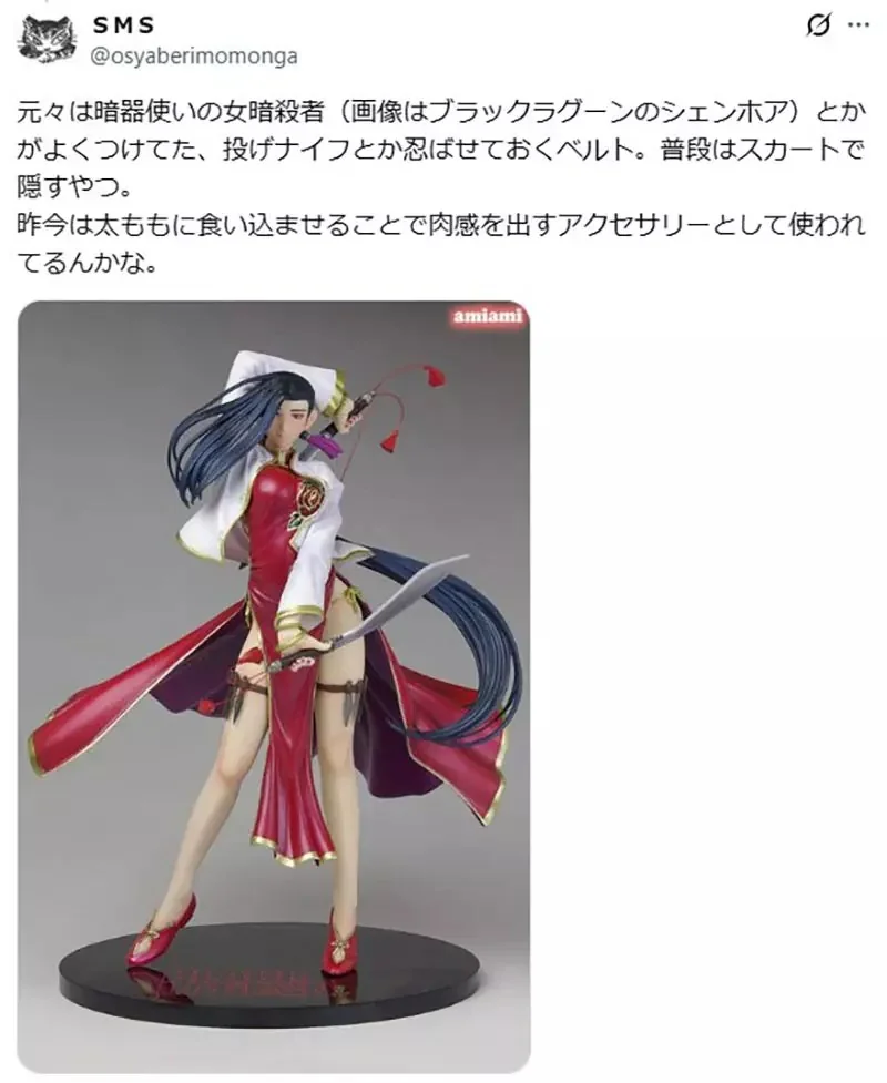日本網友不懂《手遊女角腿上那玩意》到底是什麼？大家紛紛舉出有綁腿環的角色了……｜高清图片集