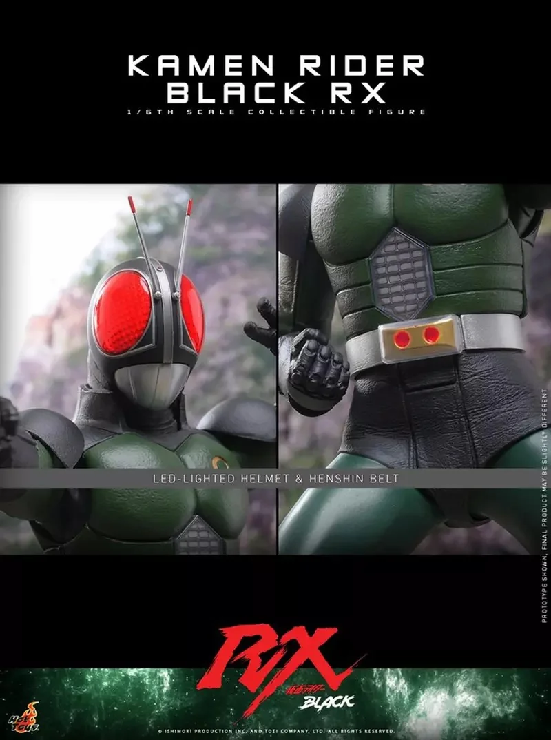 Hot Toys推出《假面騎士Black RX》1/6比例可動模型 我是太陽之子！假面騎士Black~R~X！｜高清图片集
