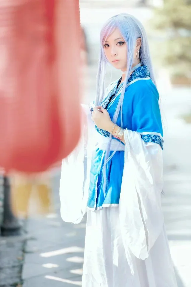 恋爱中毒的仙术师 琉璃仙COS写真