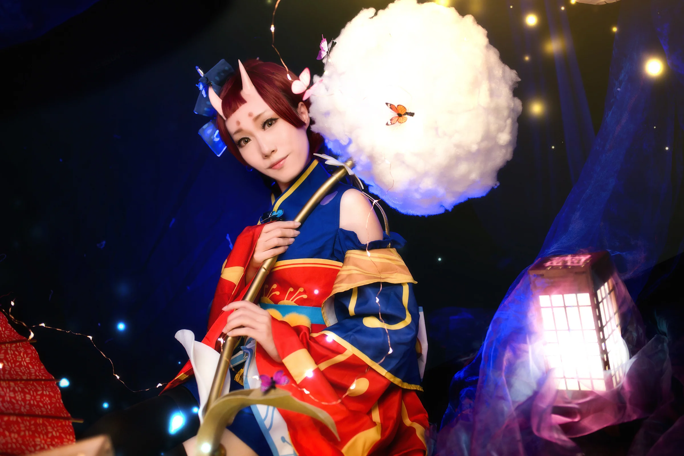 阴阳师 萤草 COS写真 神様、お慈悲を/枯れ木に花咲さか