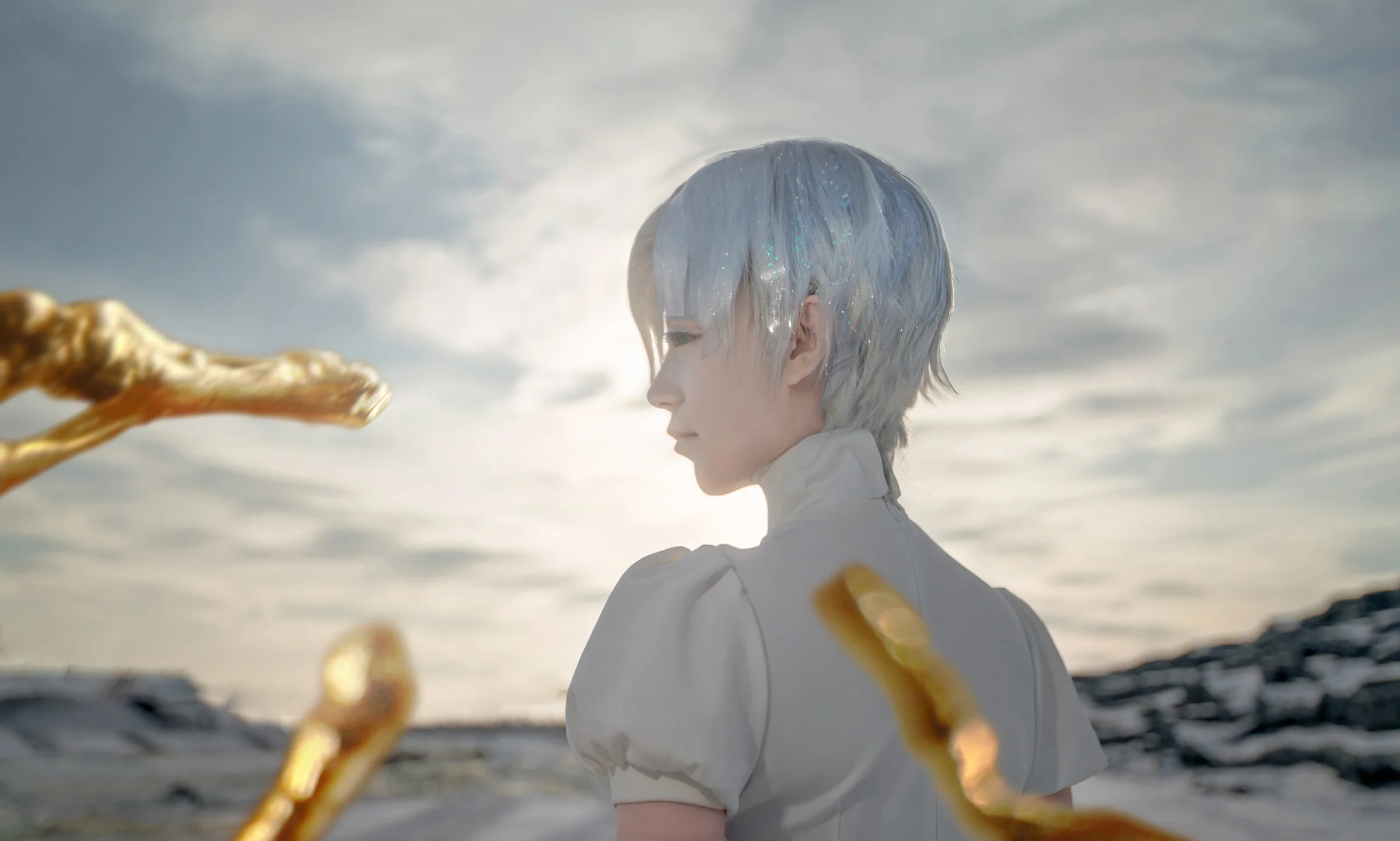 宝石之国 磷叶石COS写真冬·巡