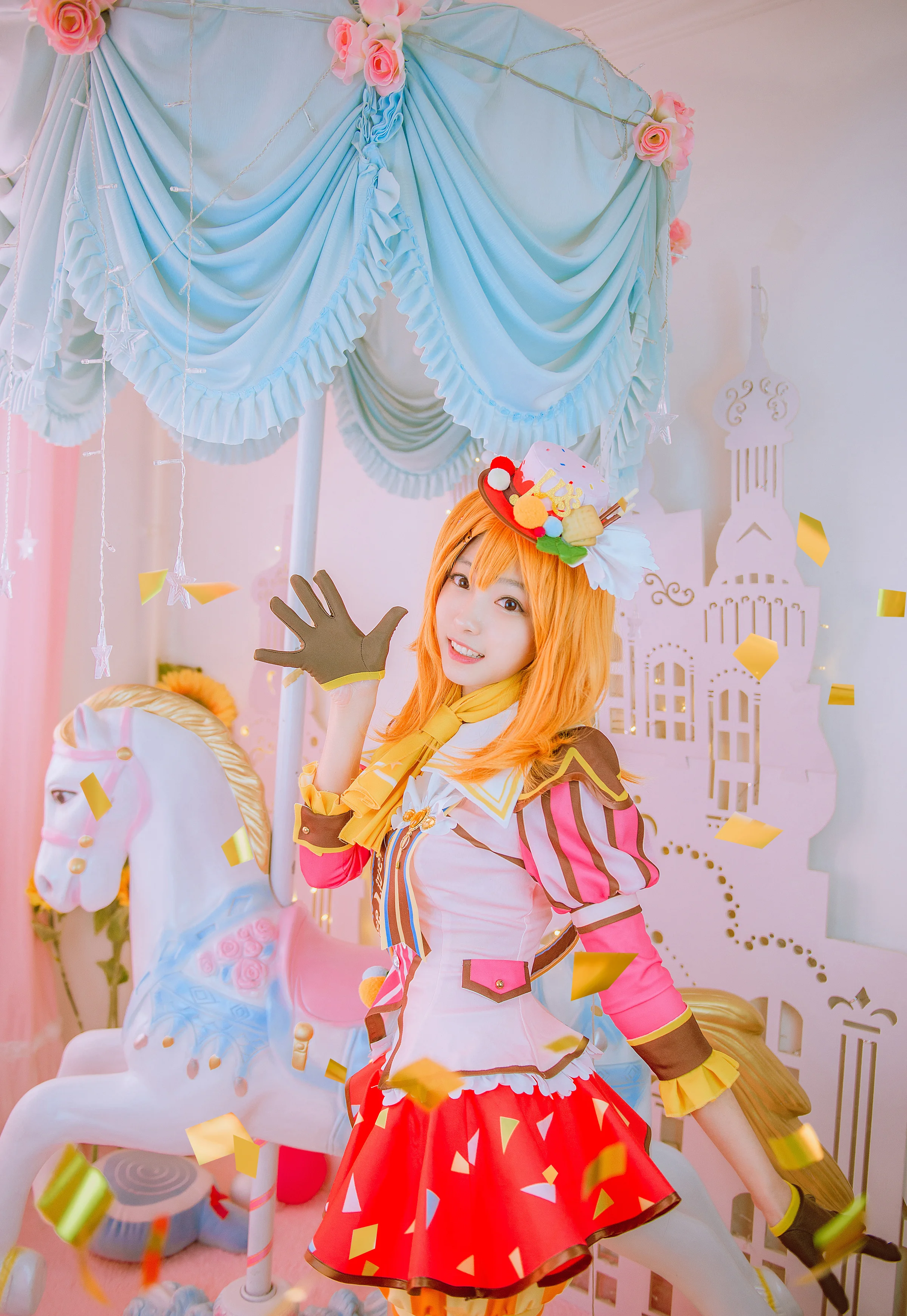 LoveLive！高坂穗乃果冰淇淋觉醒COS写真