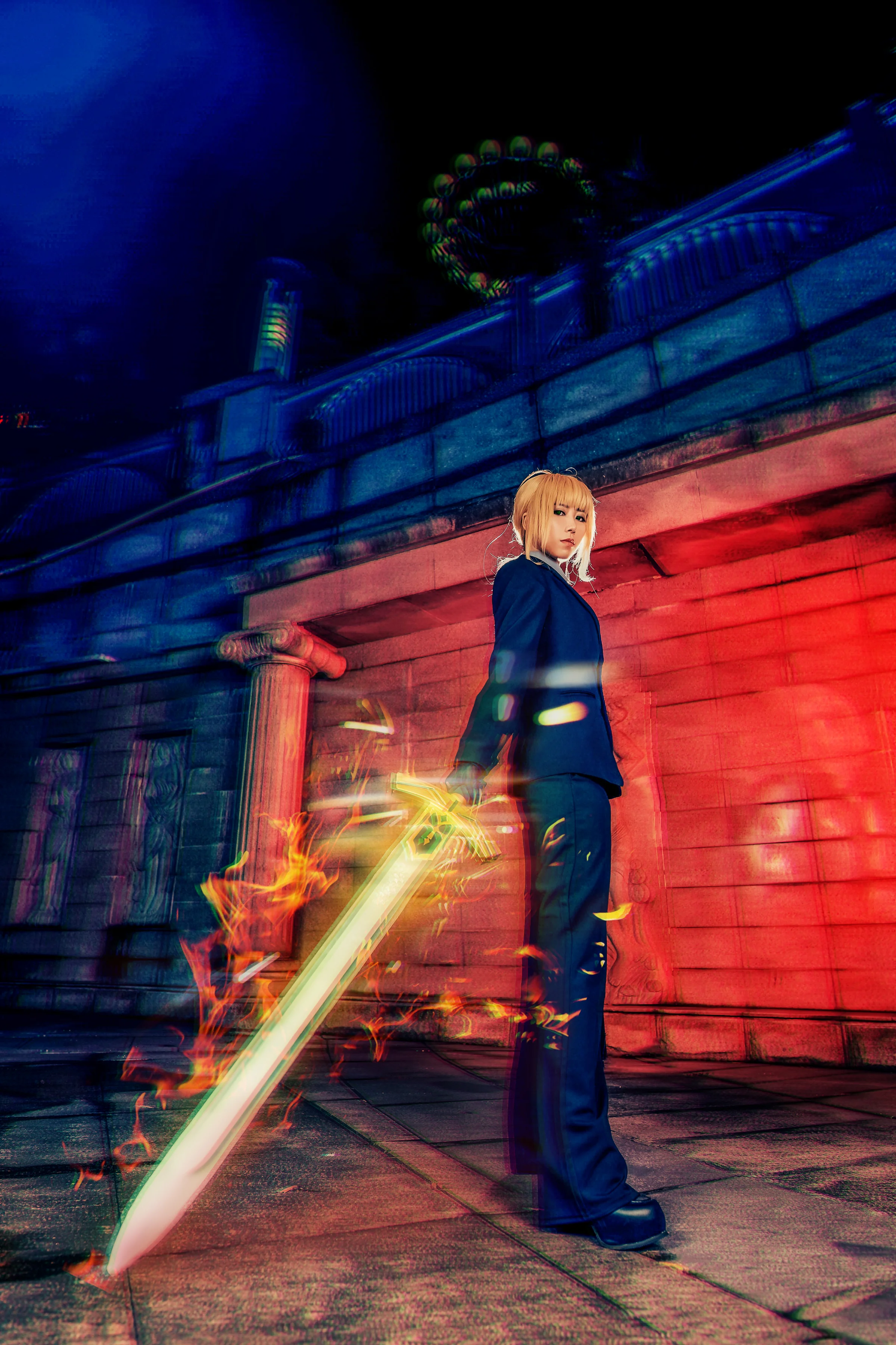《Fate/Zero》Saber COS写真