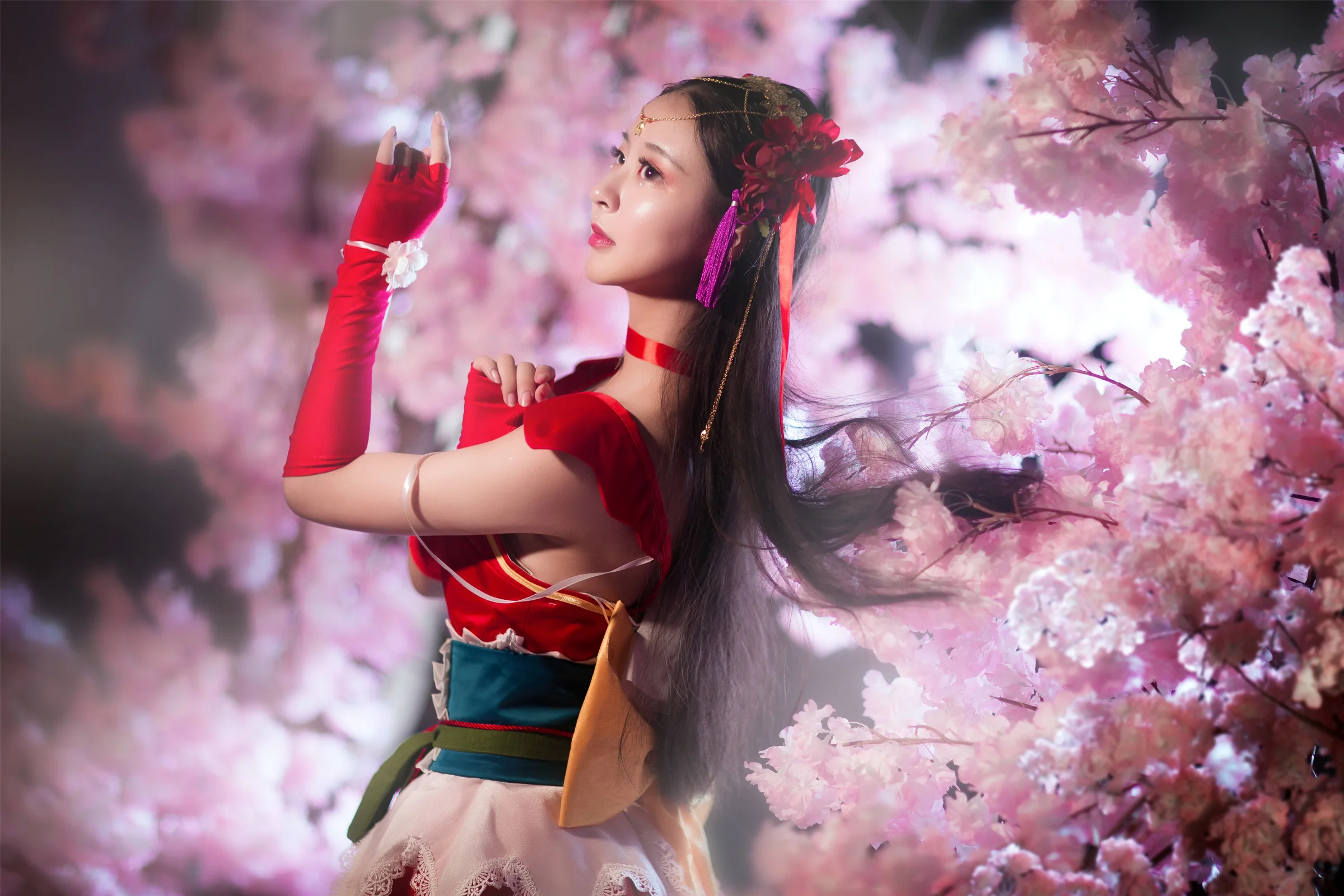 三国杀·小乔·花好月圆COS写真