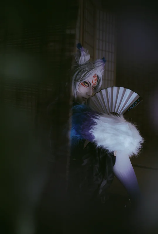 阴阳师手游妖狐COS写真