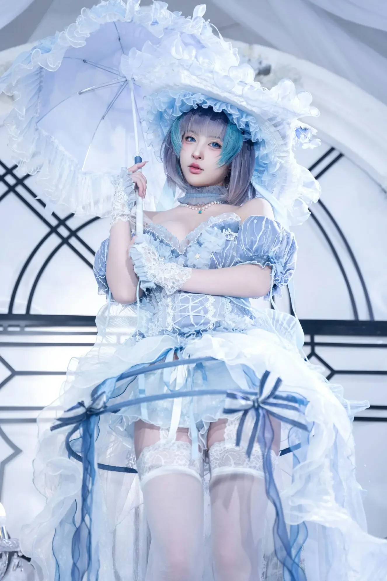 清水由乃 – 碧蓝航线 柴郡废稿礼服｜高清图片集