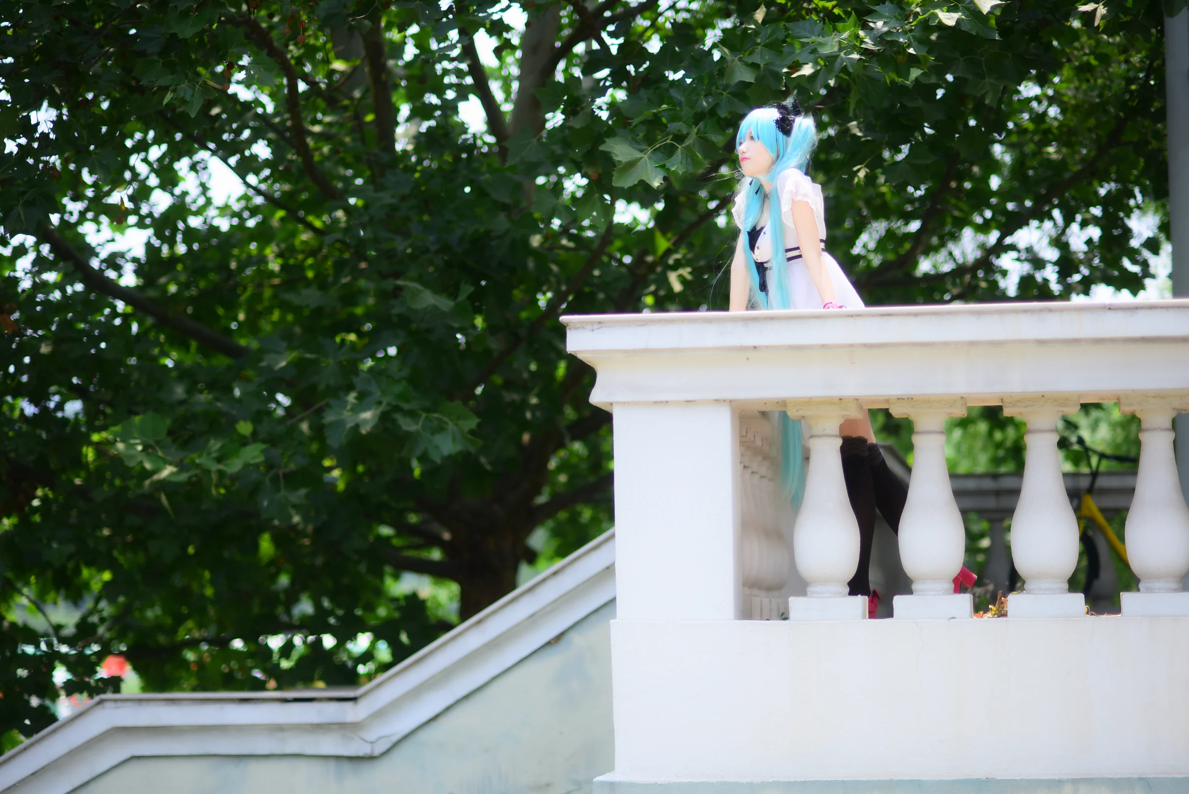 ワールドイズマイン 初音未来COS写真