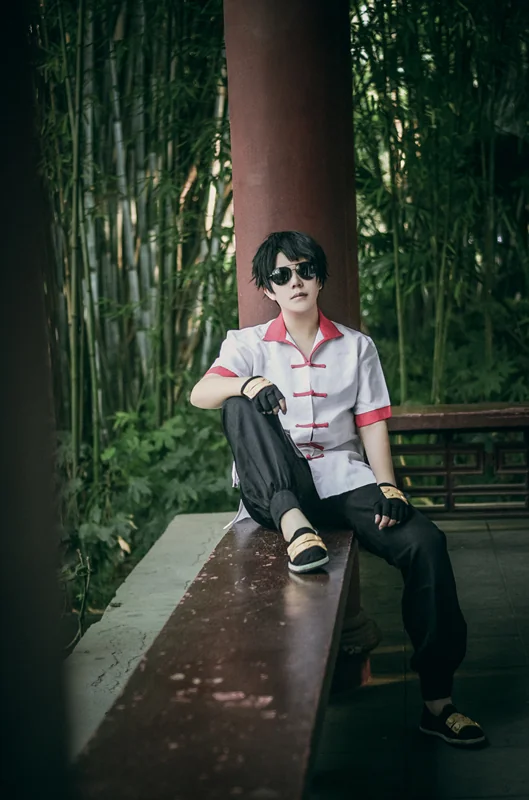 英雄联盟LOL盲僧李青龙的传人COS写真