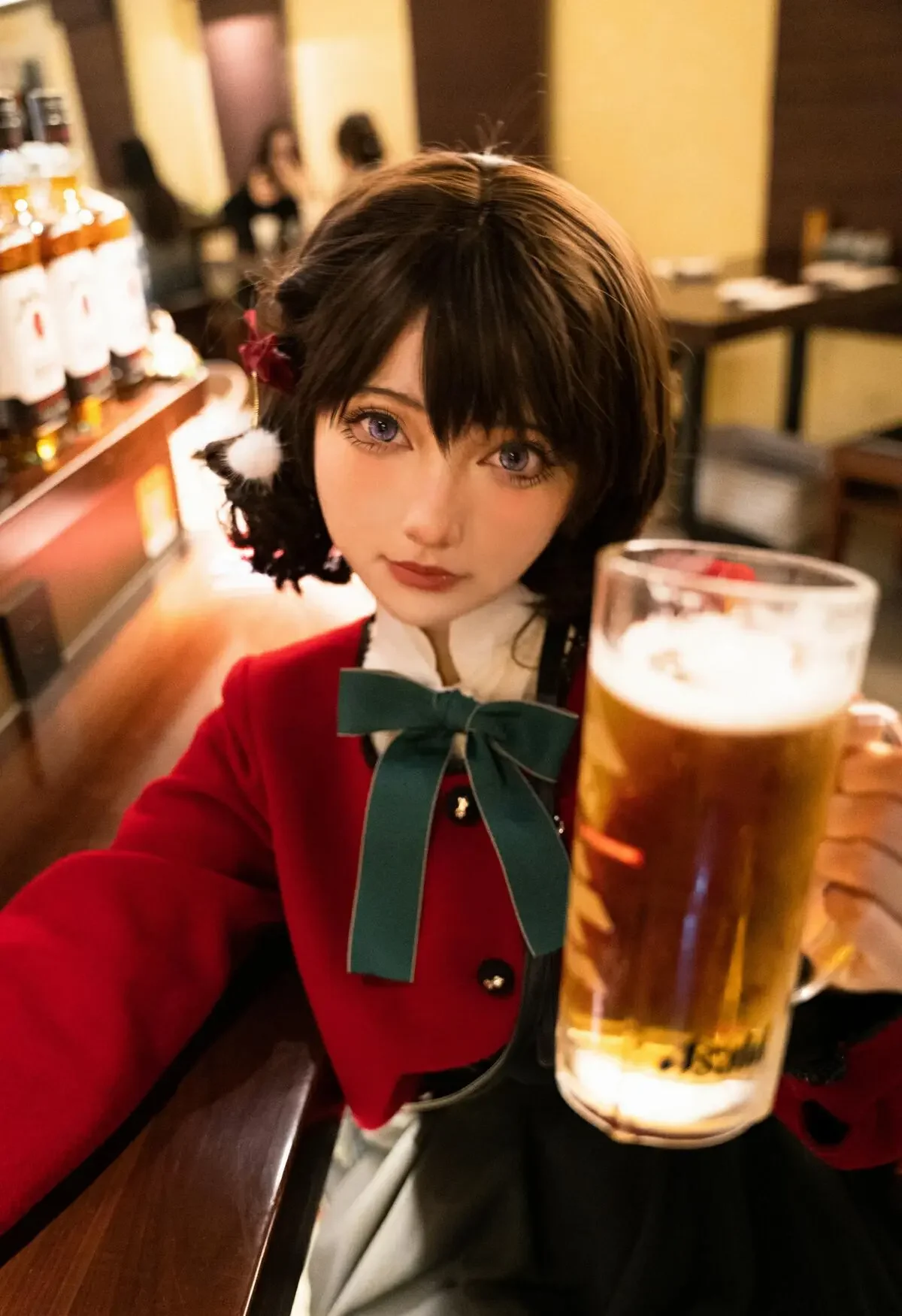 炭烤莉莉黑 – 桌面少女 冬·林檎｜高清图片集