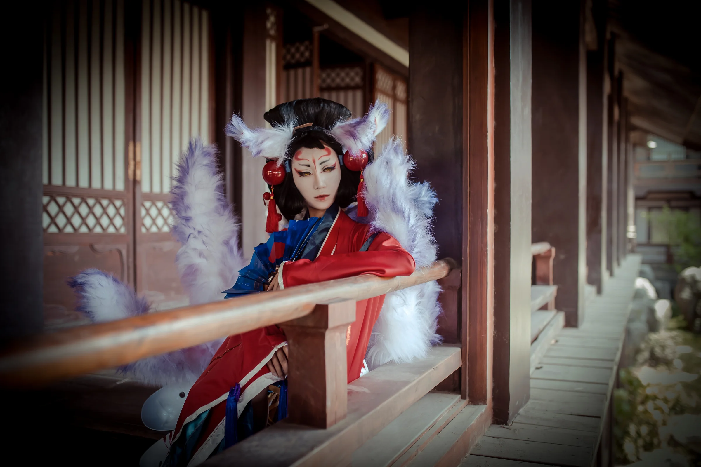 阴阳师 玉藻前 COS写真