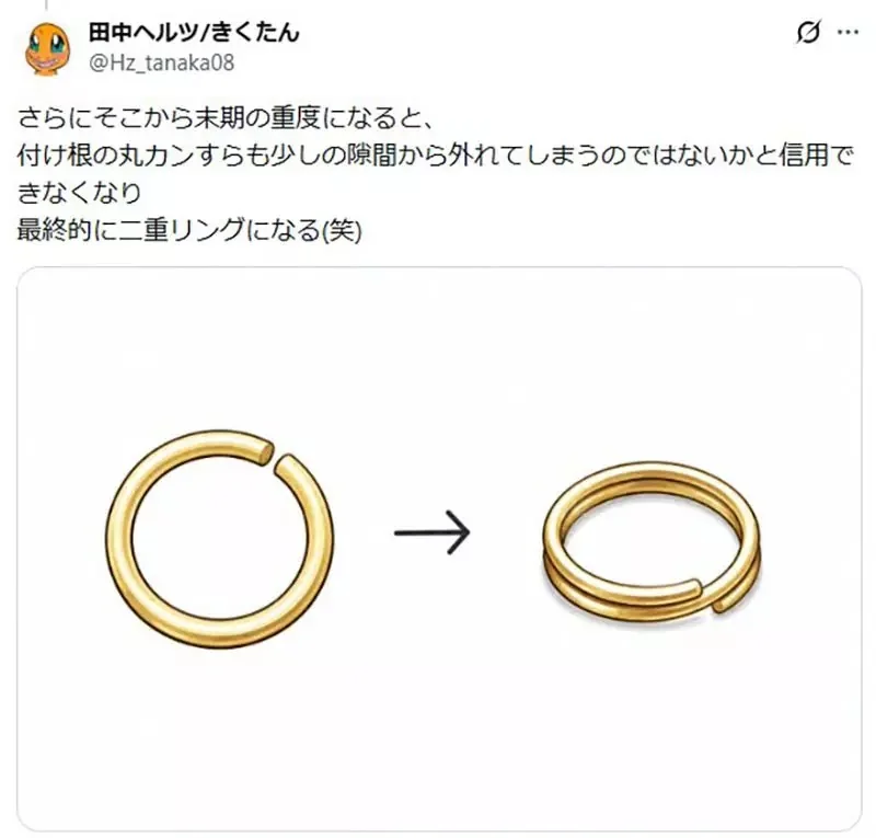 《不信任珠鍊的人》拿到這種周邊商品都會換成吊環 還有哪些更好的補強方法呢？｜高清图片集