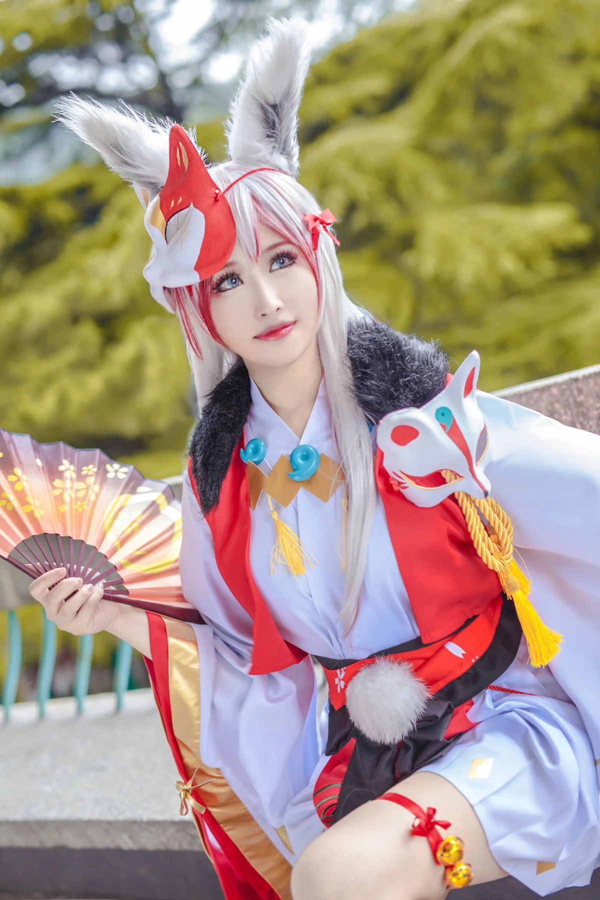 阴阳师手游 妖狐COS写真