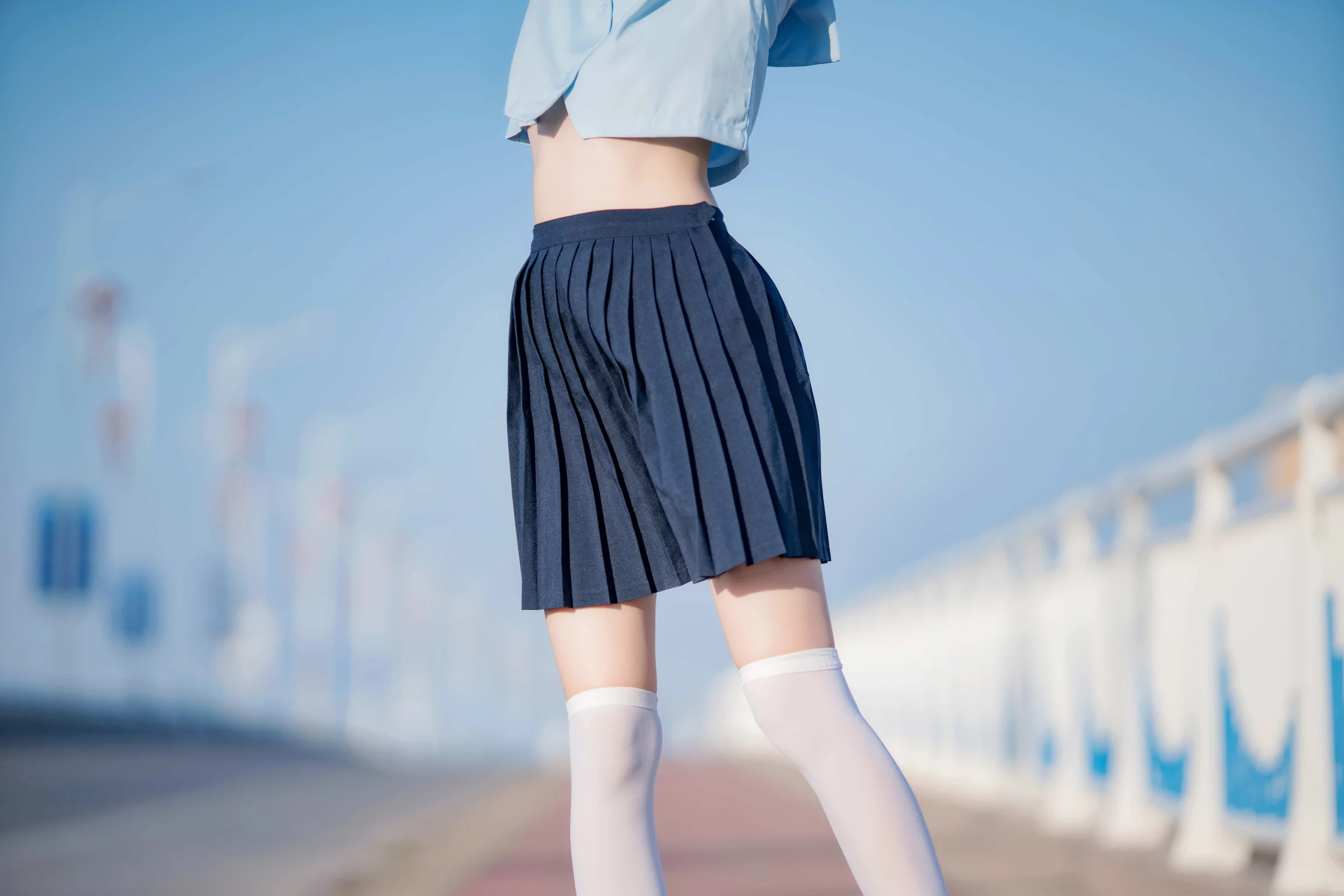 桜桃喵 – 蔚蓝 [33P]｜高清图片集