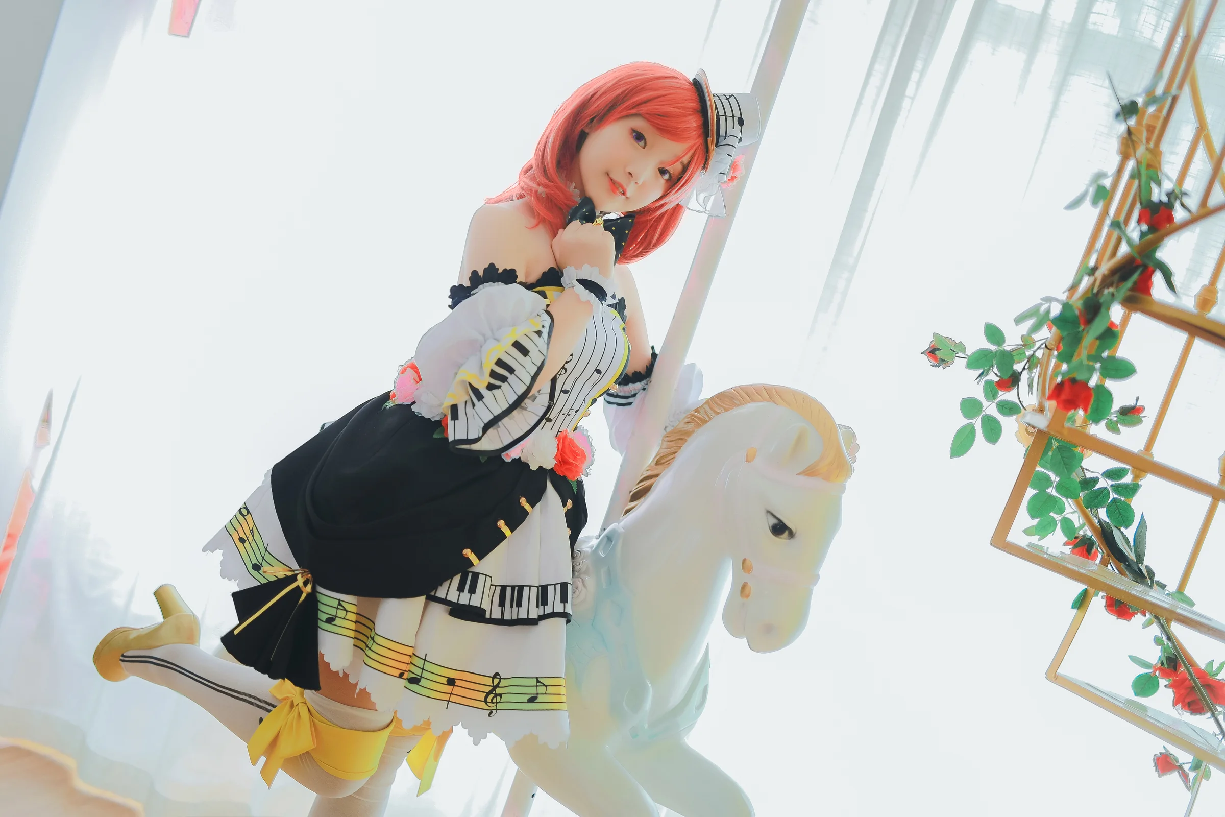 西木野真姬乐器觉醒COS写真