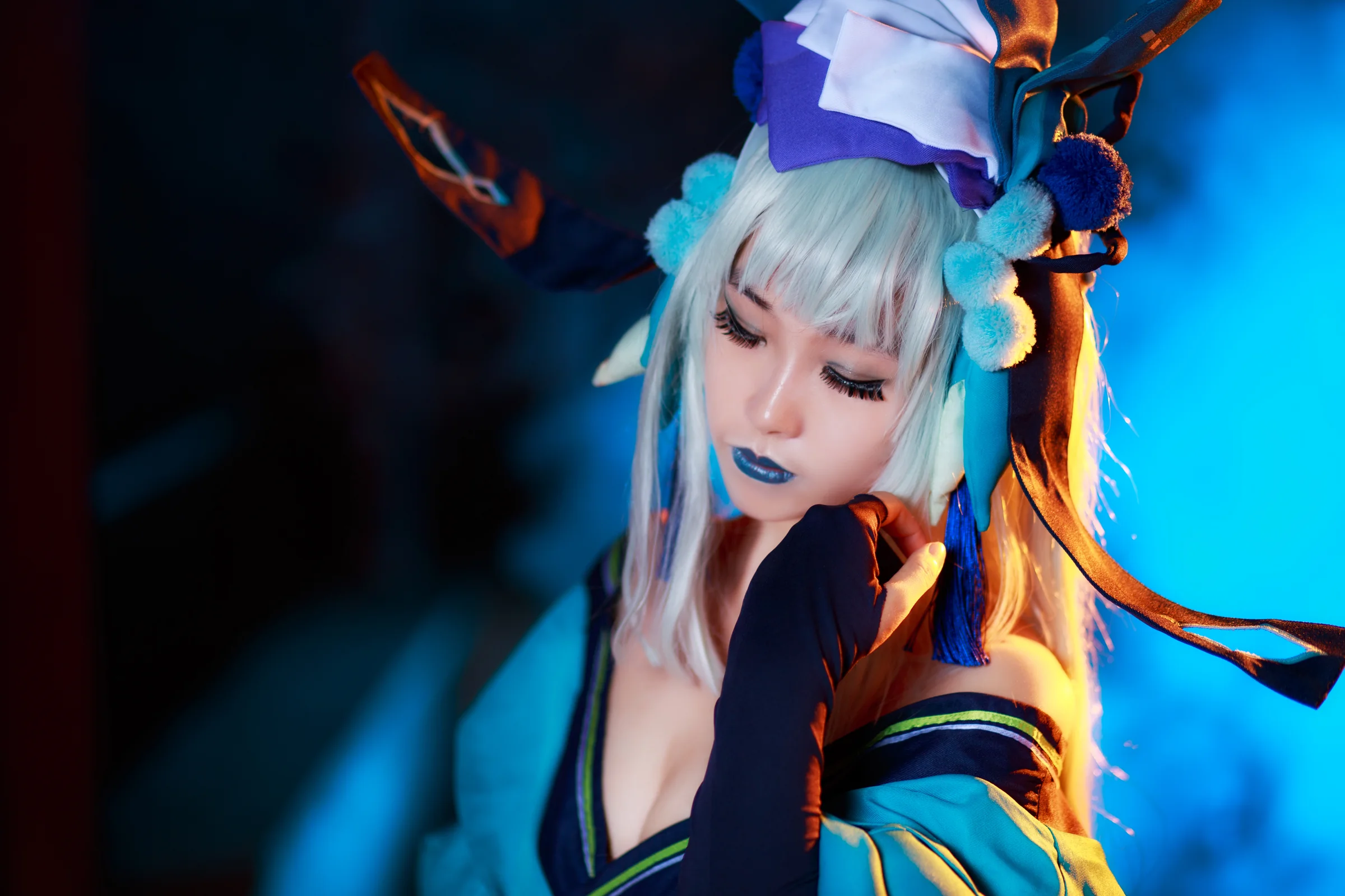 阴阳师青行灯COS写真