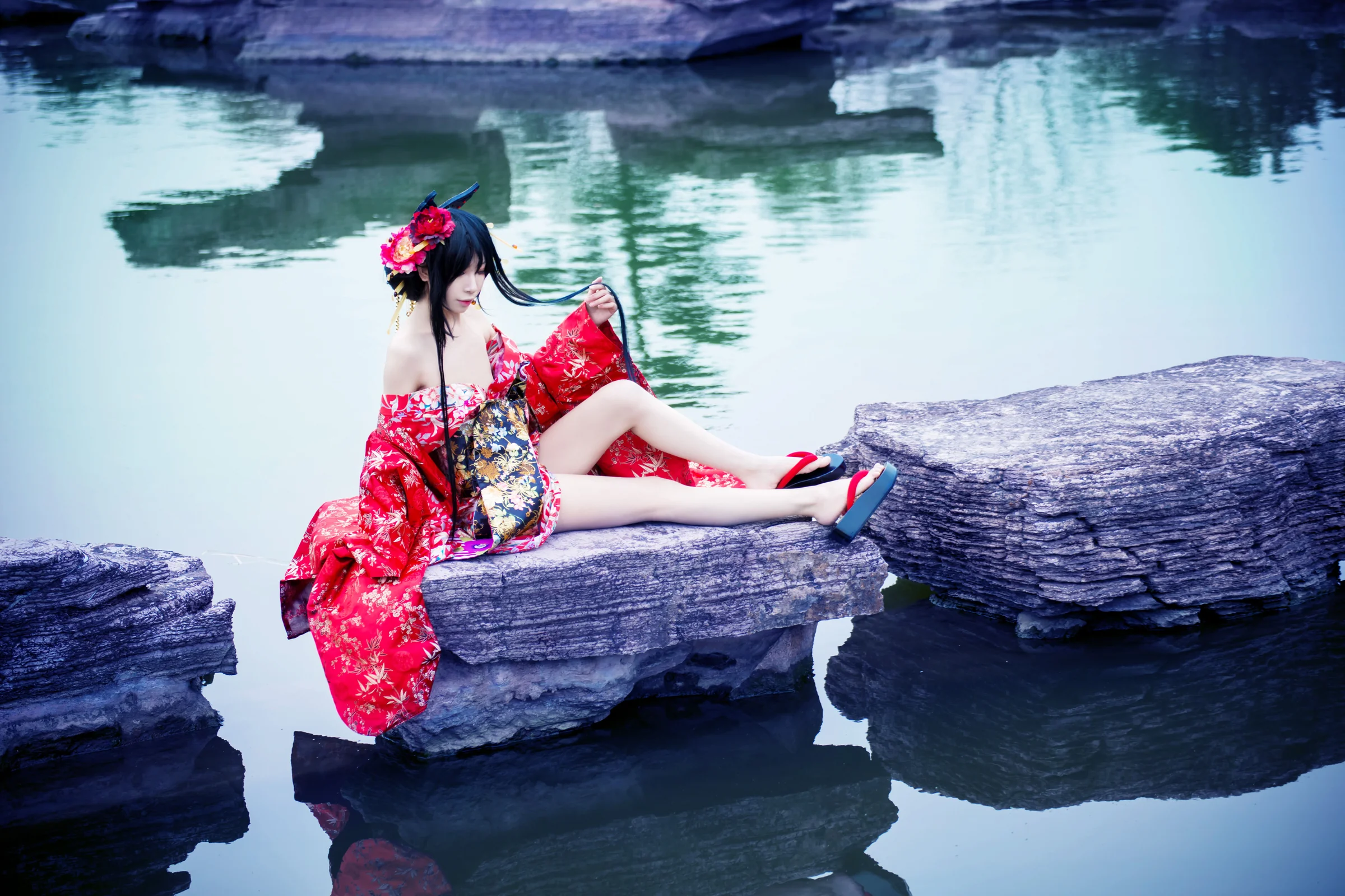 诗郎花魁COS写真