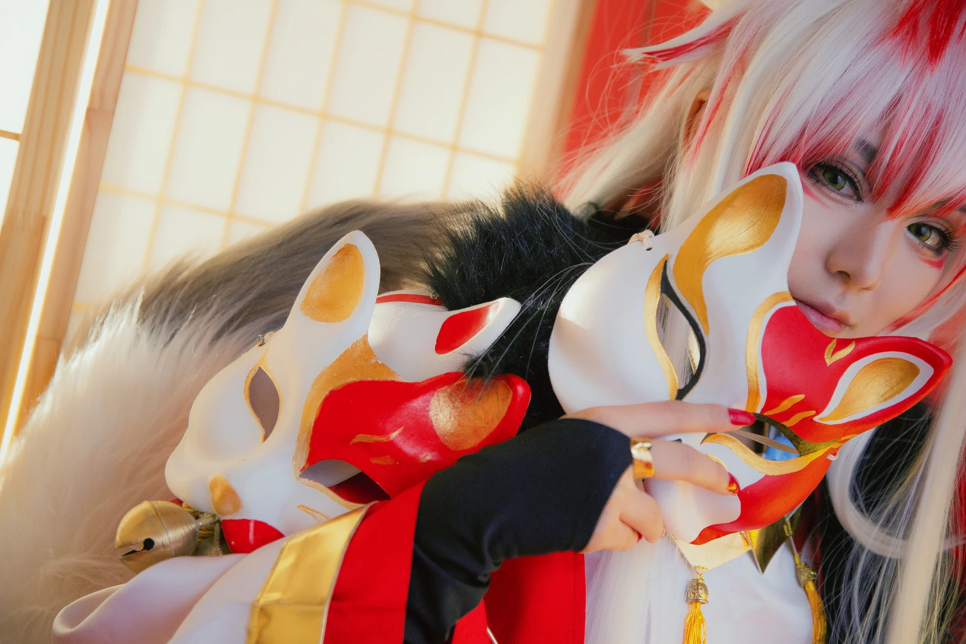阴阳师妖狐COS写真