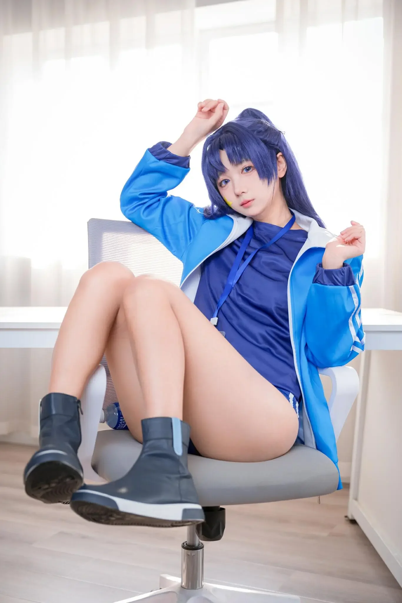 喜欢爱理吗 – 蔚蓝档案 早濑优香体操服｜高清图片集