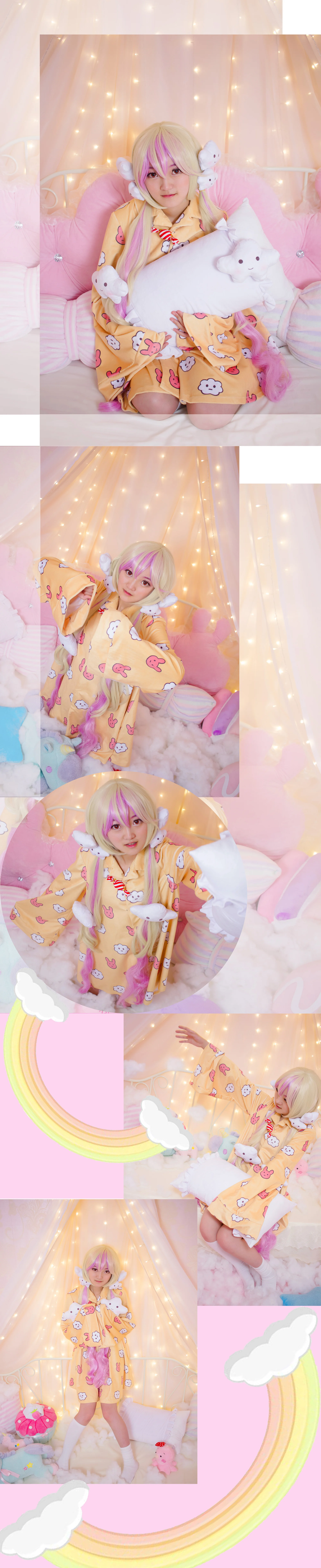魔法少女育成计划 眠眠COS写真