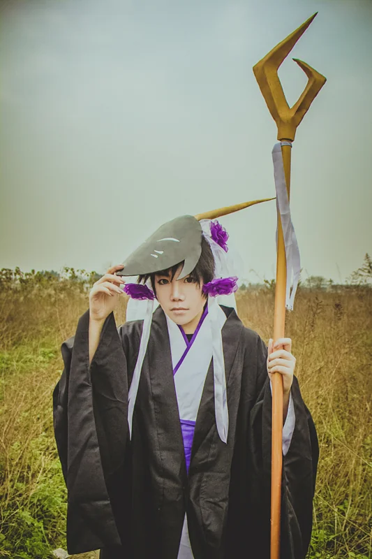 夏目友人帐丰月神/不月神COS写真
