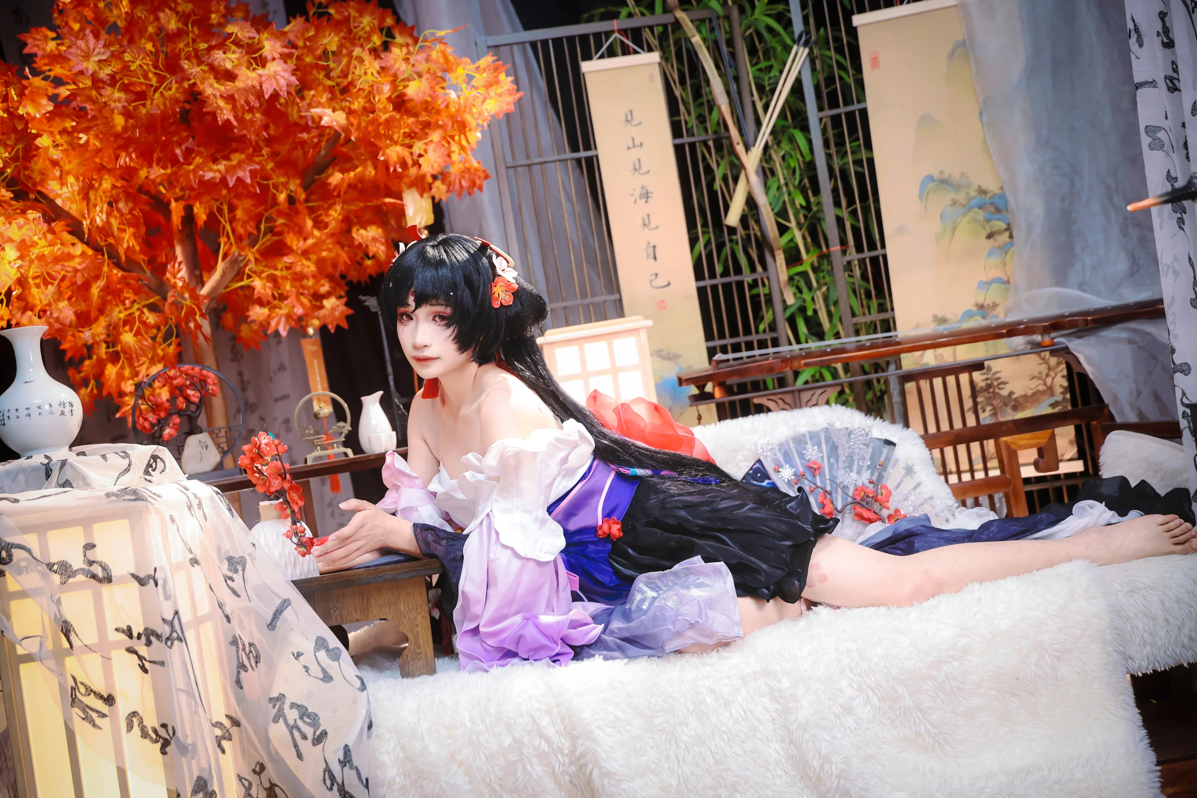 《阴阳师》不知火COS写真