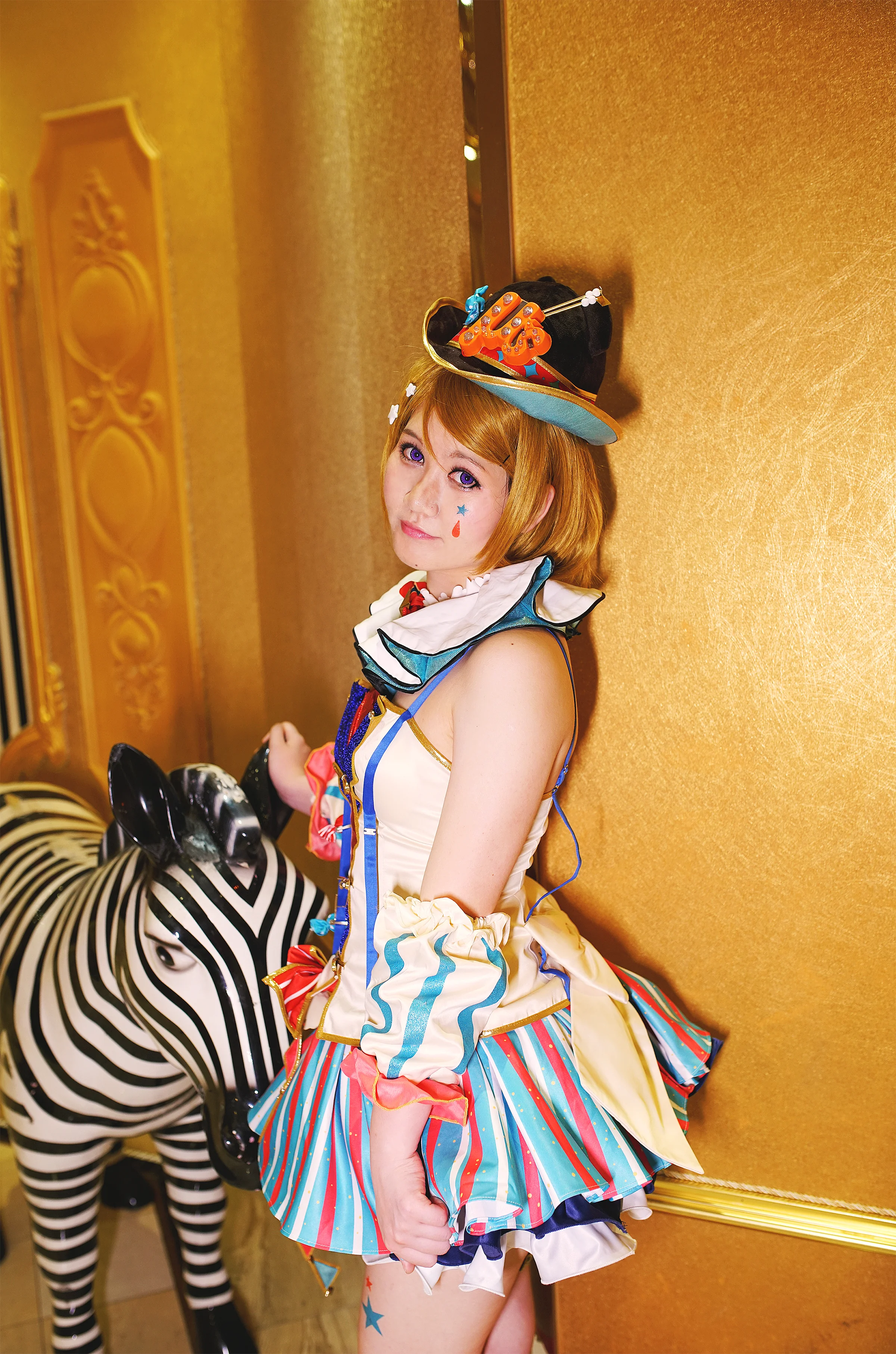Lovelive！小泉花阳马戏团觉醒COS写真