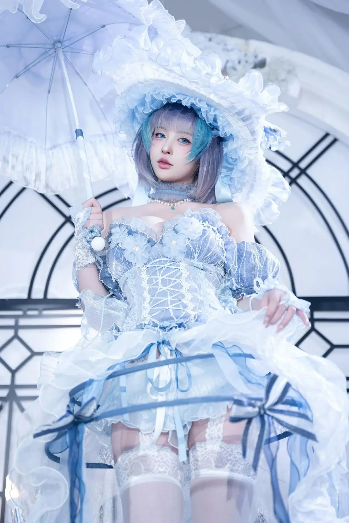 清水由乃 – 碧蓝航线 柴郡废稿礼服｜高清图片集