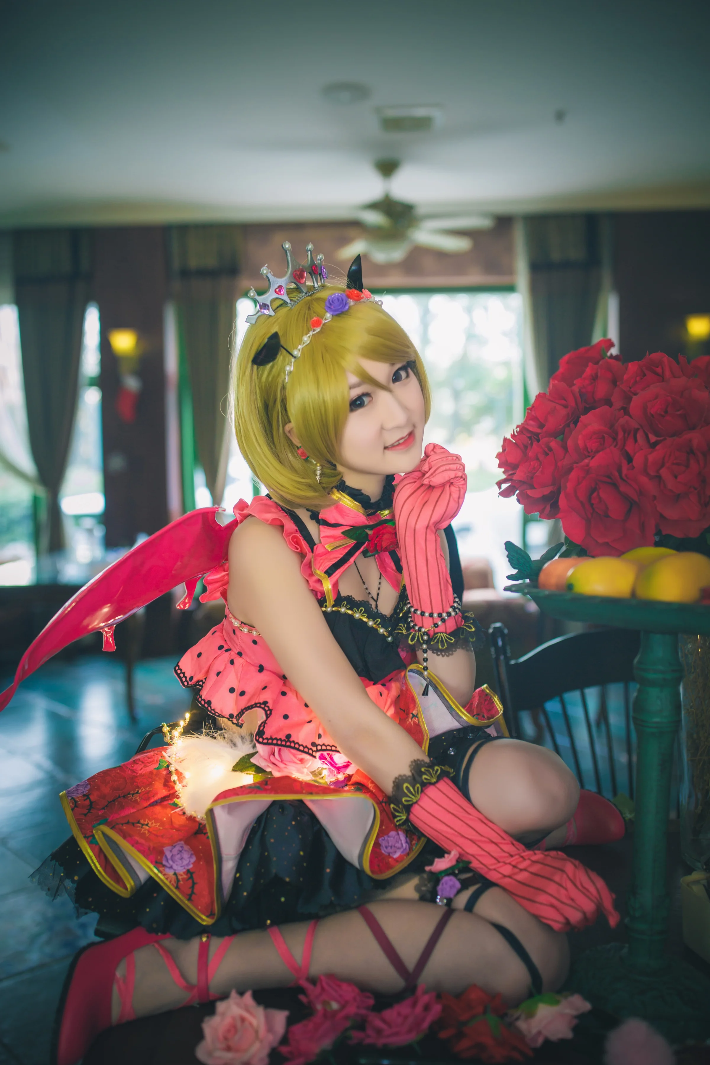 LoveLive花阳小恶魔觉醒COS写真