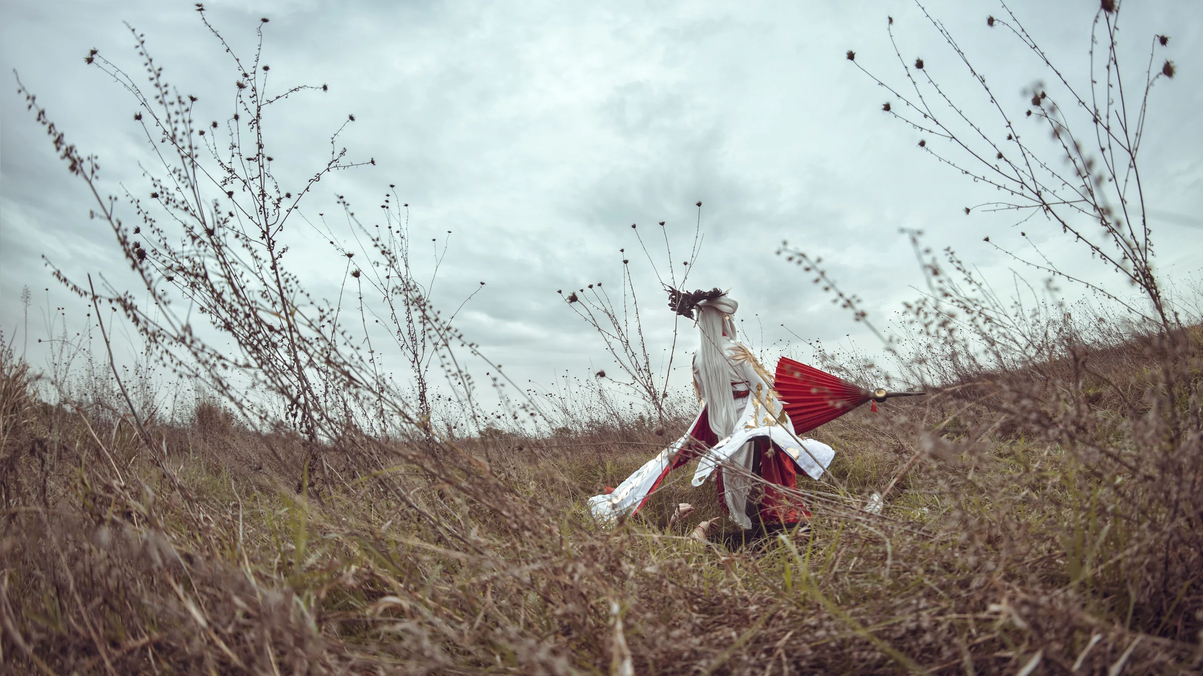 阴阳师手游——姑获鸟·金鸾鹤羽COS写真
