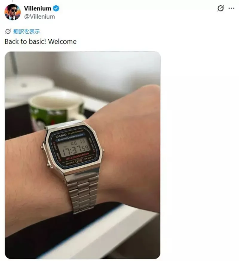 他呼籲放棄Apple Watch改戴《卡西歐手錶》引發世界各國的網友讚賞了｜高清图片集