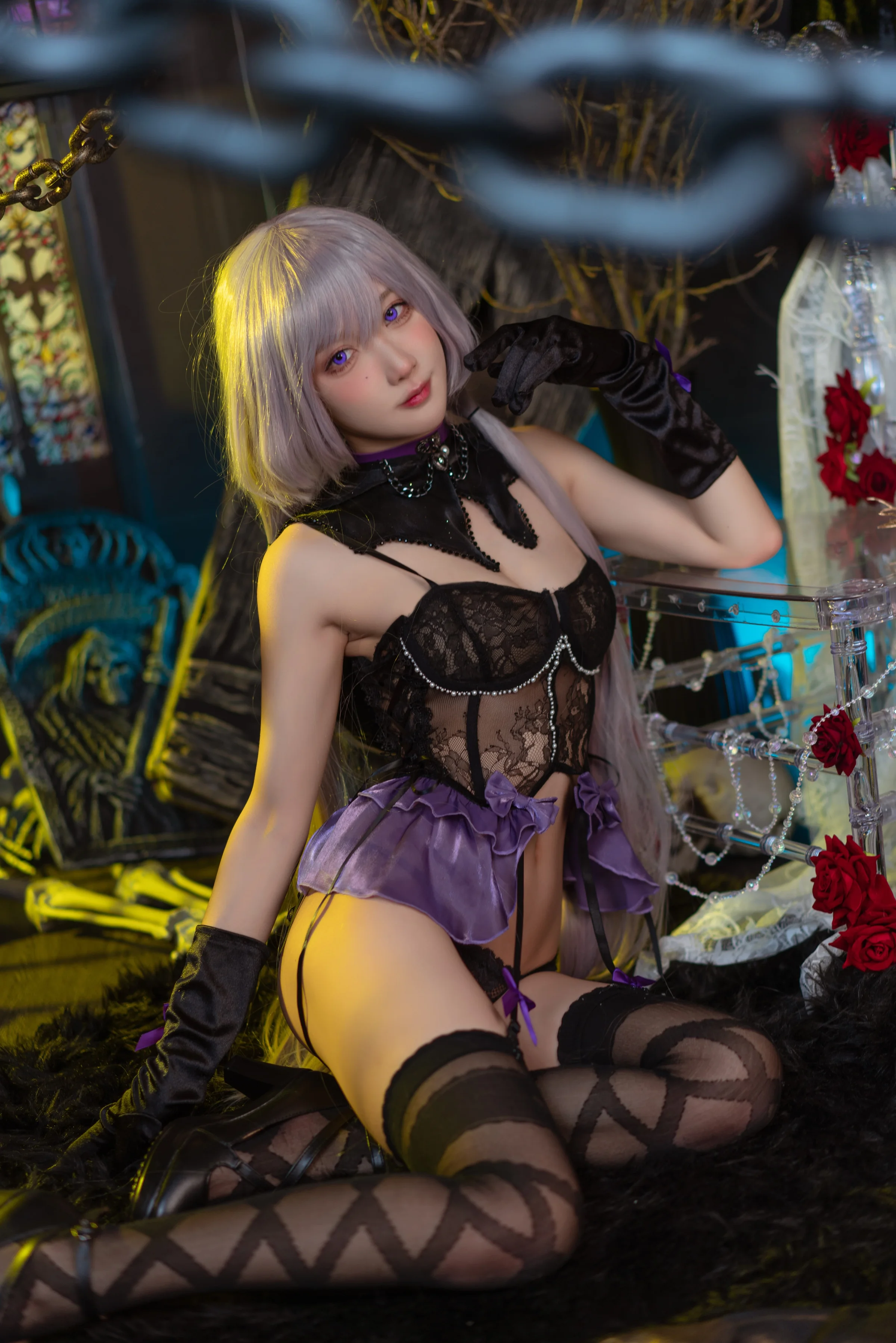 阿包也是兔娘 – 午夜瞌睡魔女｜高清图片集