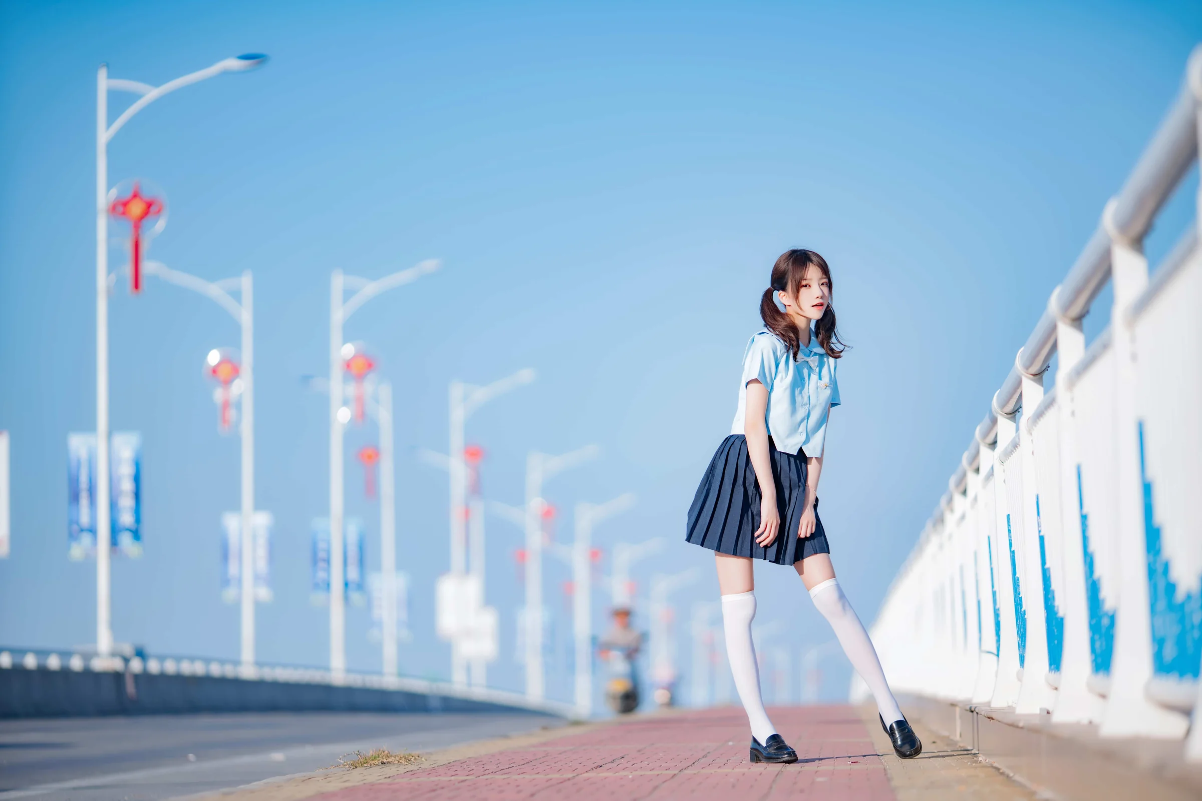 桜桃喵 – 蔚蓝 [33P]｜高清图片集