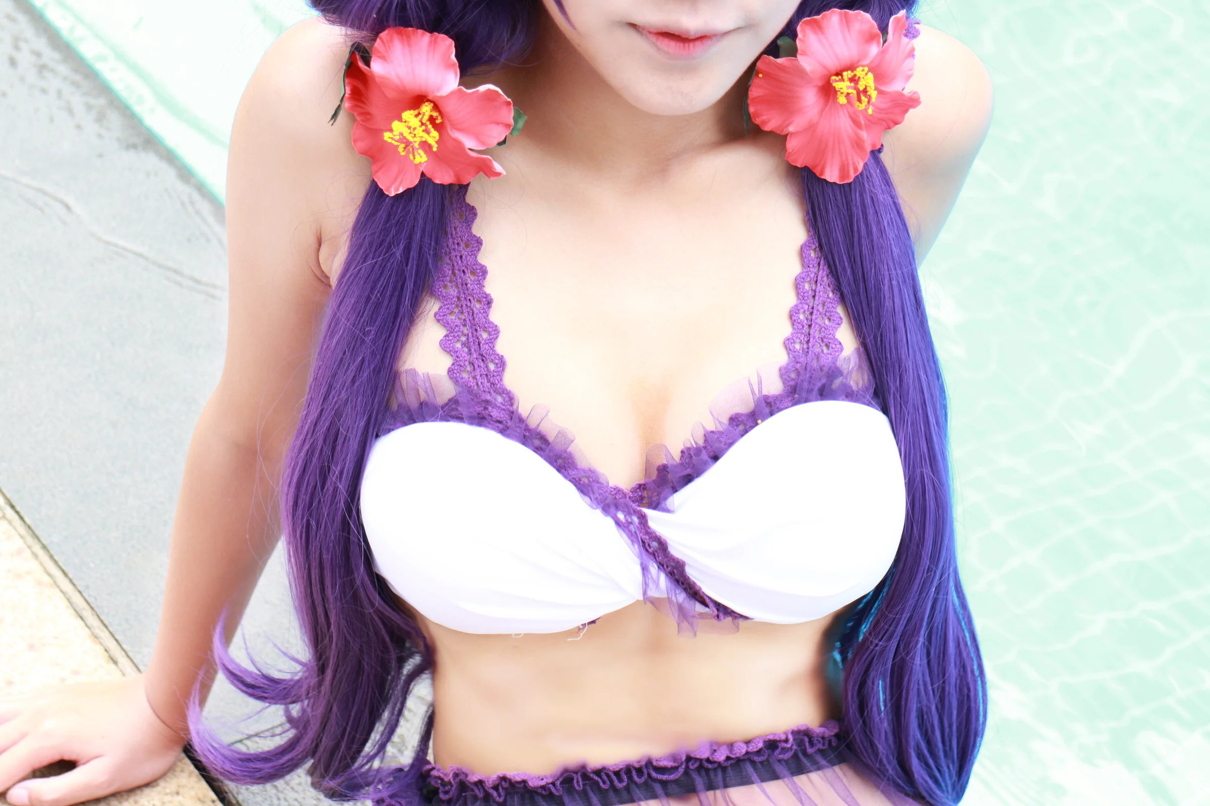 lovelive真夏水着.希妮ver.COS写真