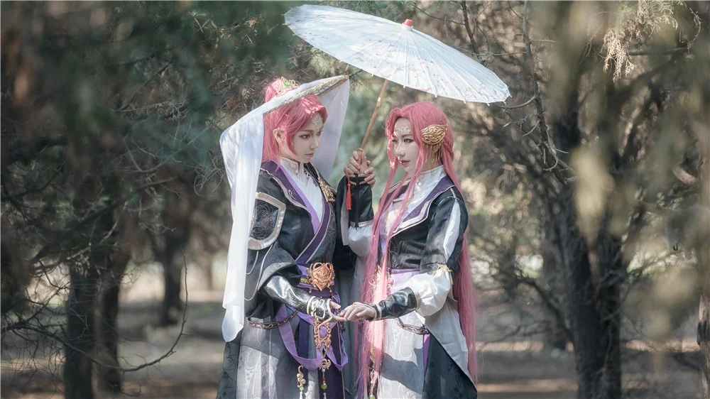 【梦间集】=绝情谷里情相依=君子剑·淑女剑COS写真
