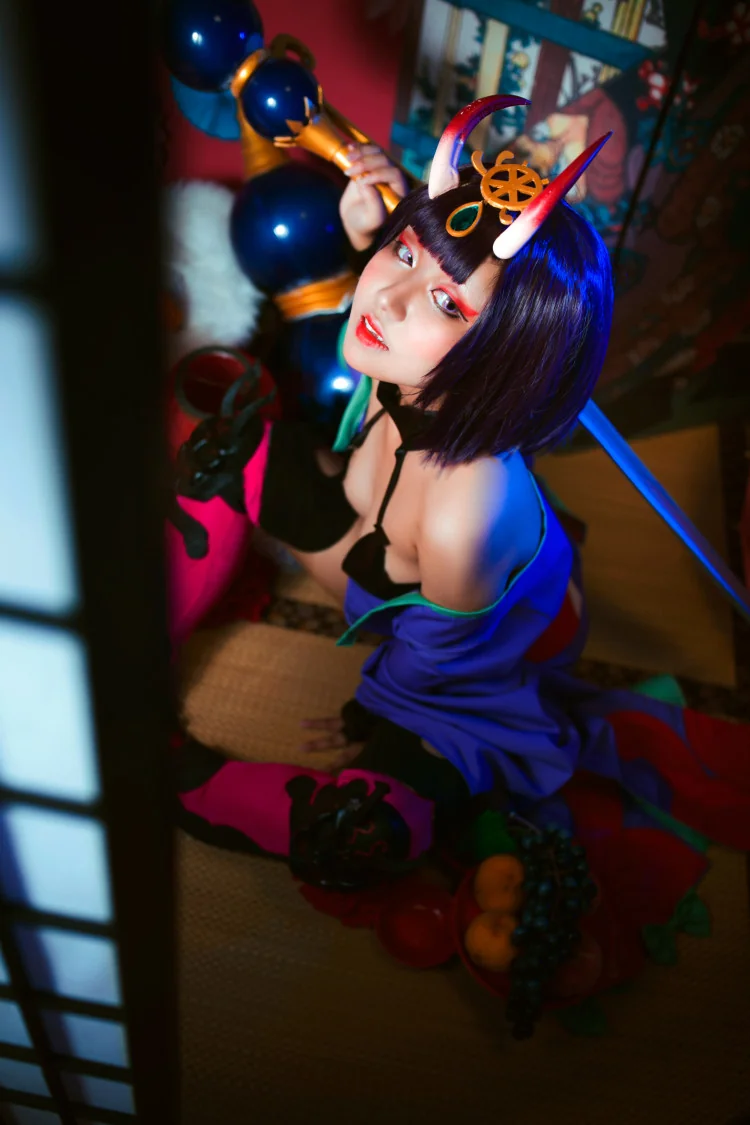 Fate/GrandOrder 酒吞童子COS写真