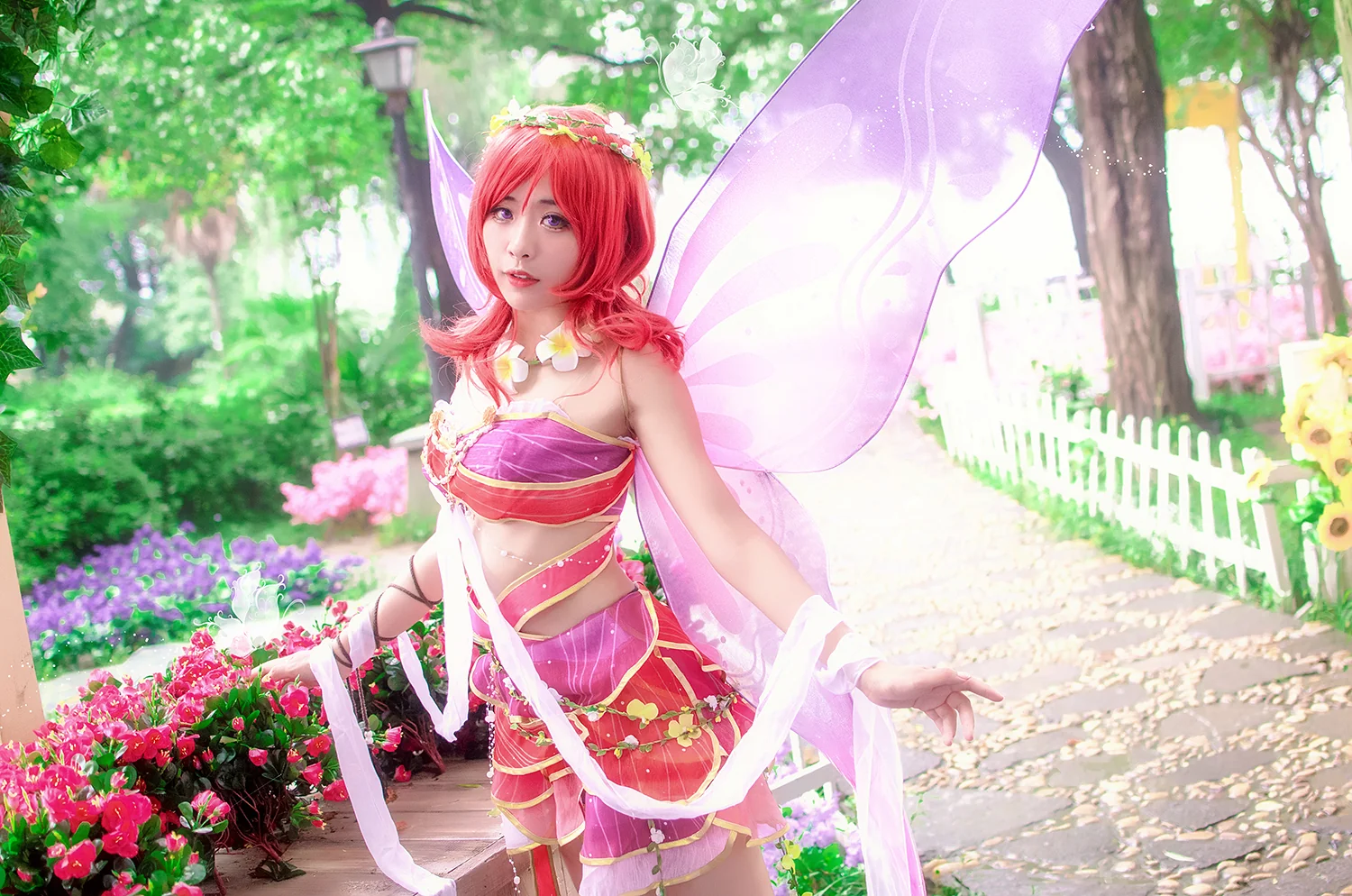 Love Live！花妖精真姬COS写真
