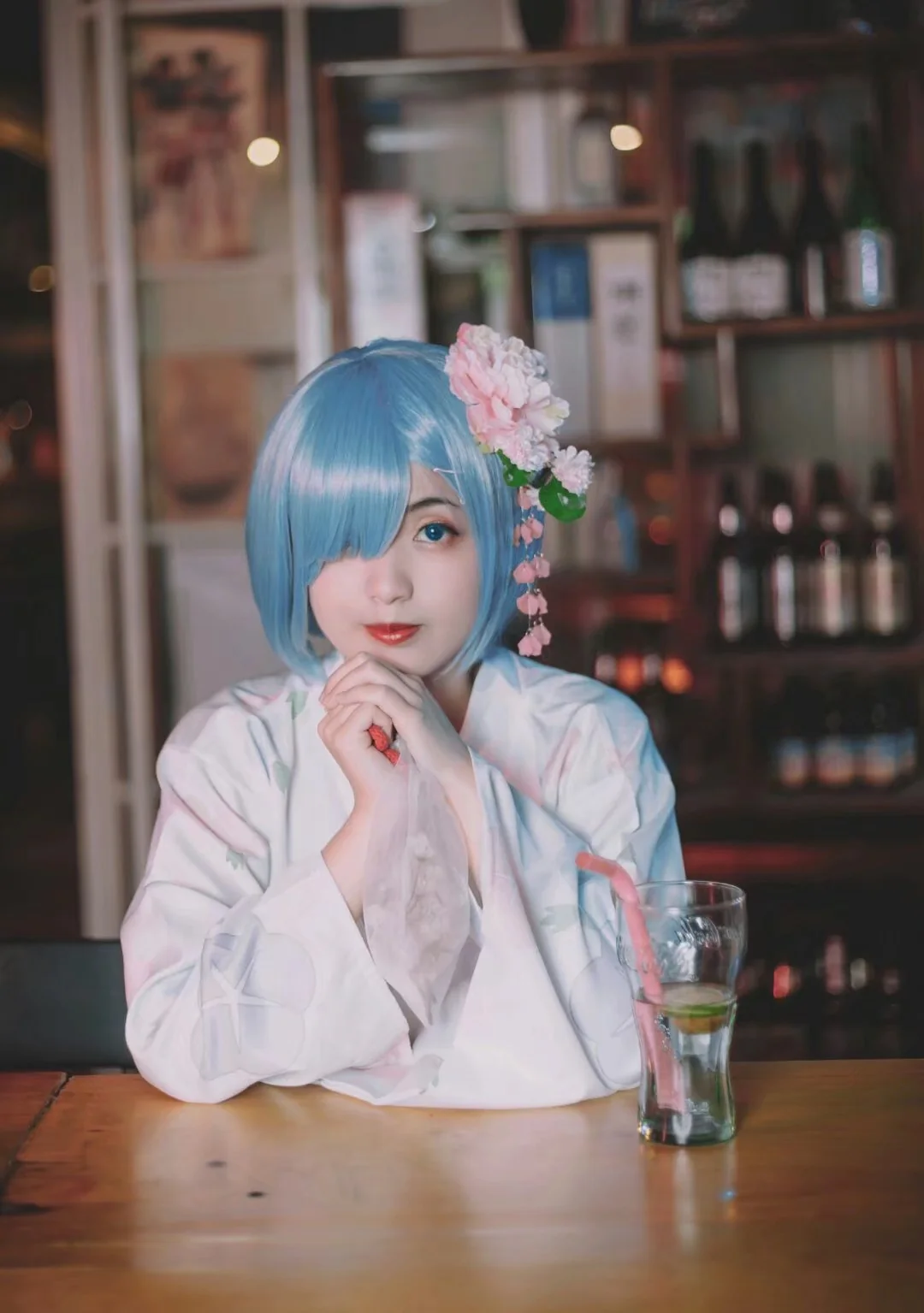 从零开始的异世界生活蕾姆和服浴衣COS写真正片